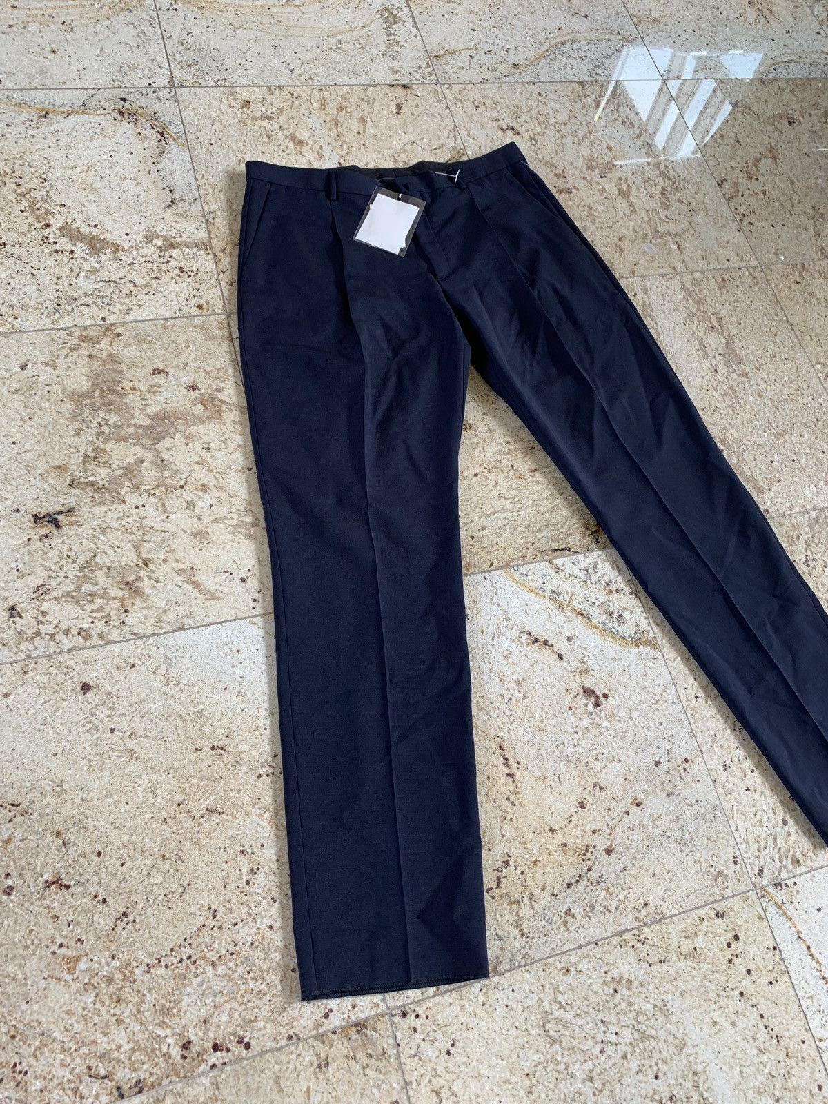 Acne Studios Boston Wool Trousers in Navy Size US 38 / EU 54 - 7 Thumbnail