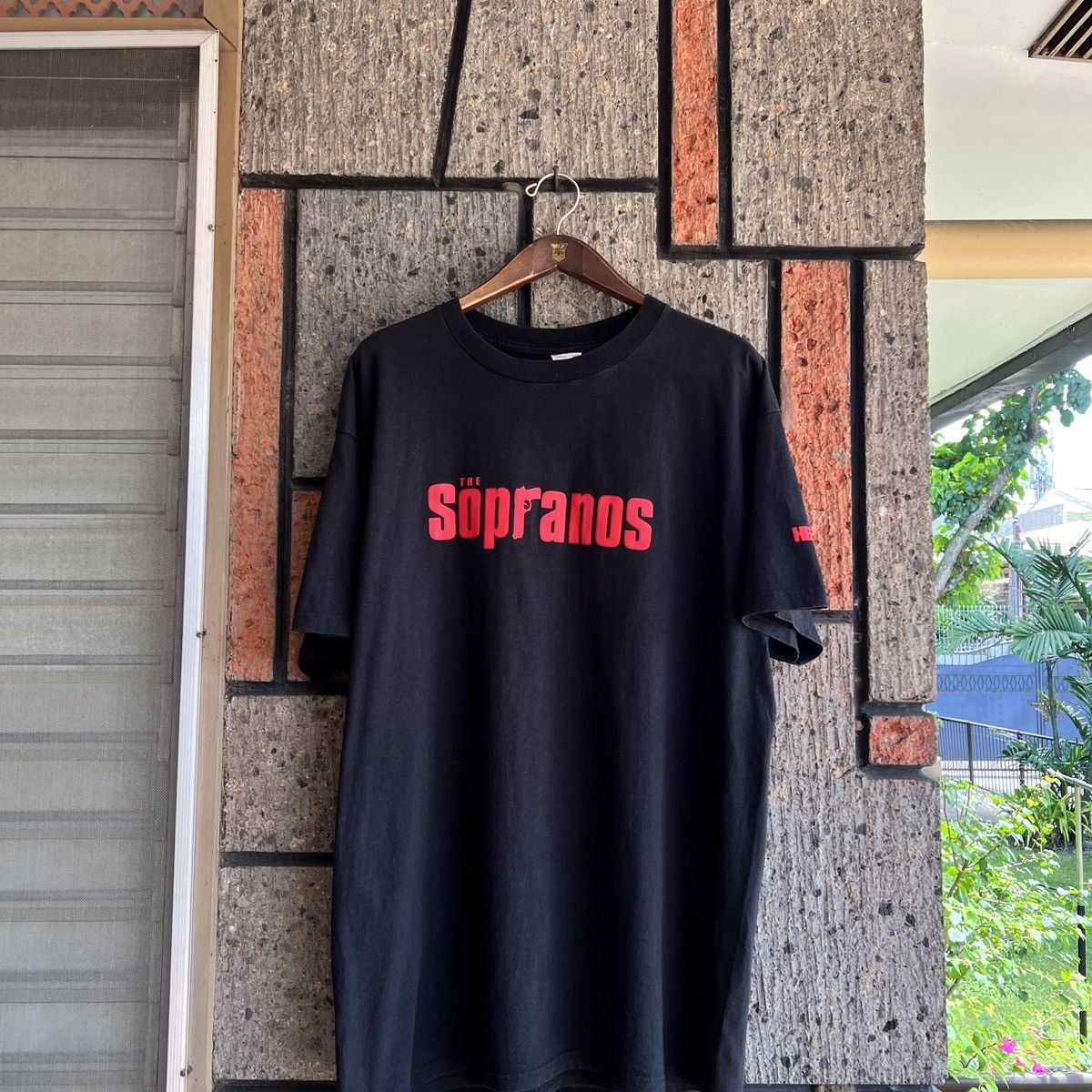 Vintage VTG ‘00s Sopranos TV Series Promo Tee Shirt Bada Bing Size US XL / EU 56 / 4 - 2 Thumbnail