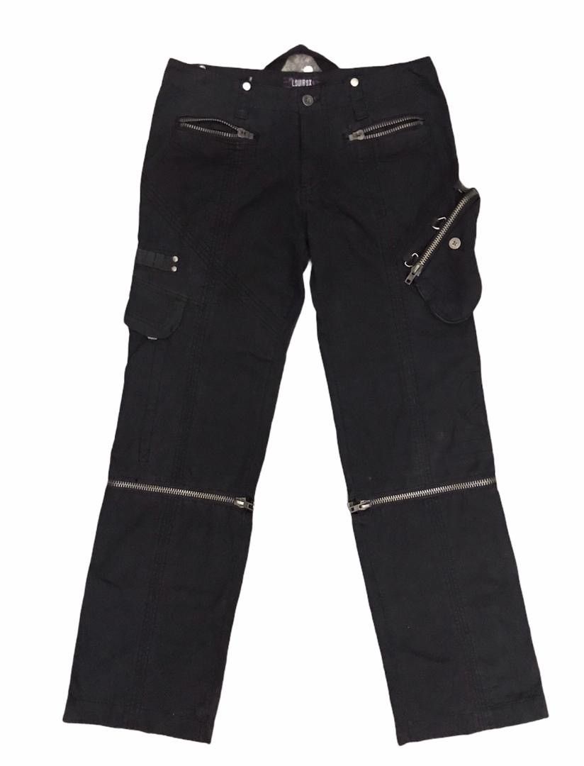 image of Seditionaries x The Anarchy Lowbox Multi Pocket Bondage in Black, Men's (Size 34)
