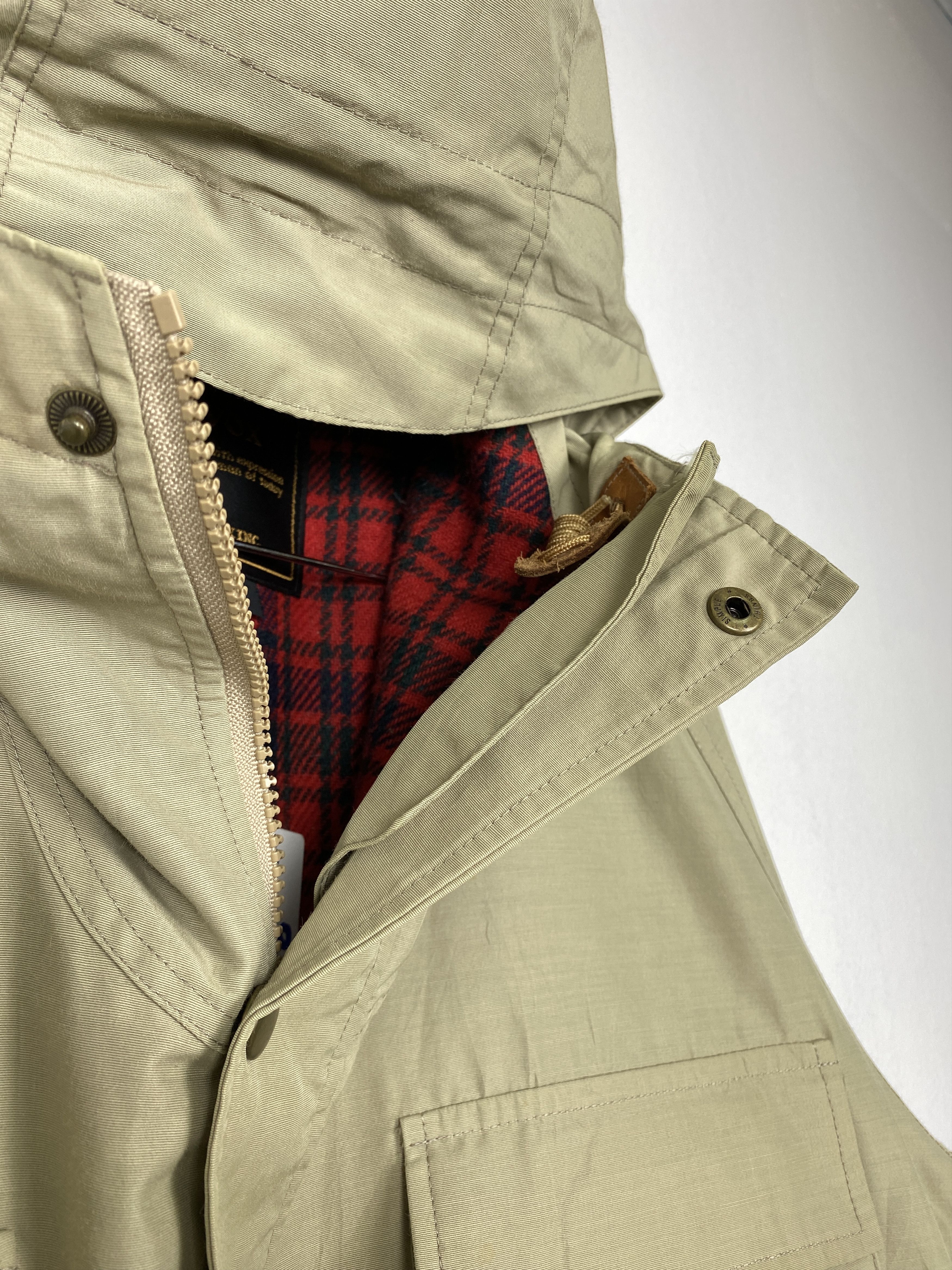 Japanese Brand Vintage Vox Inc Hoodie Checkered Lining Jacket J1543 Size US L / EU 52-54 / 3 - 5 Thumbnail