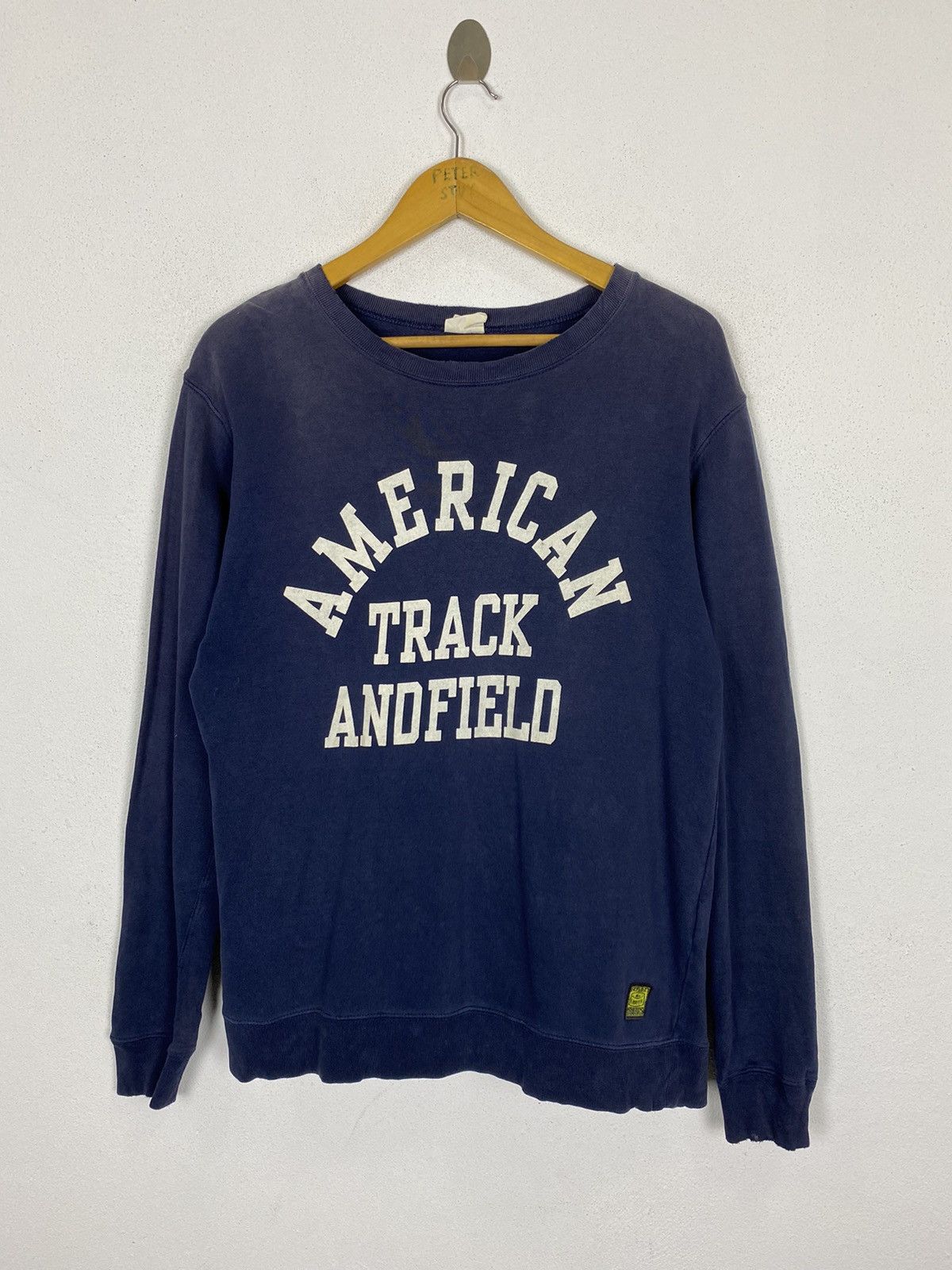 Vintage Vintage American Track Andfield Sweater Size US L / EU 52-54 / 3 - 2 Thumbnail