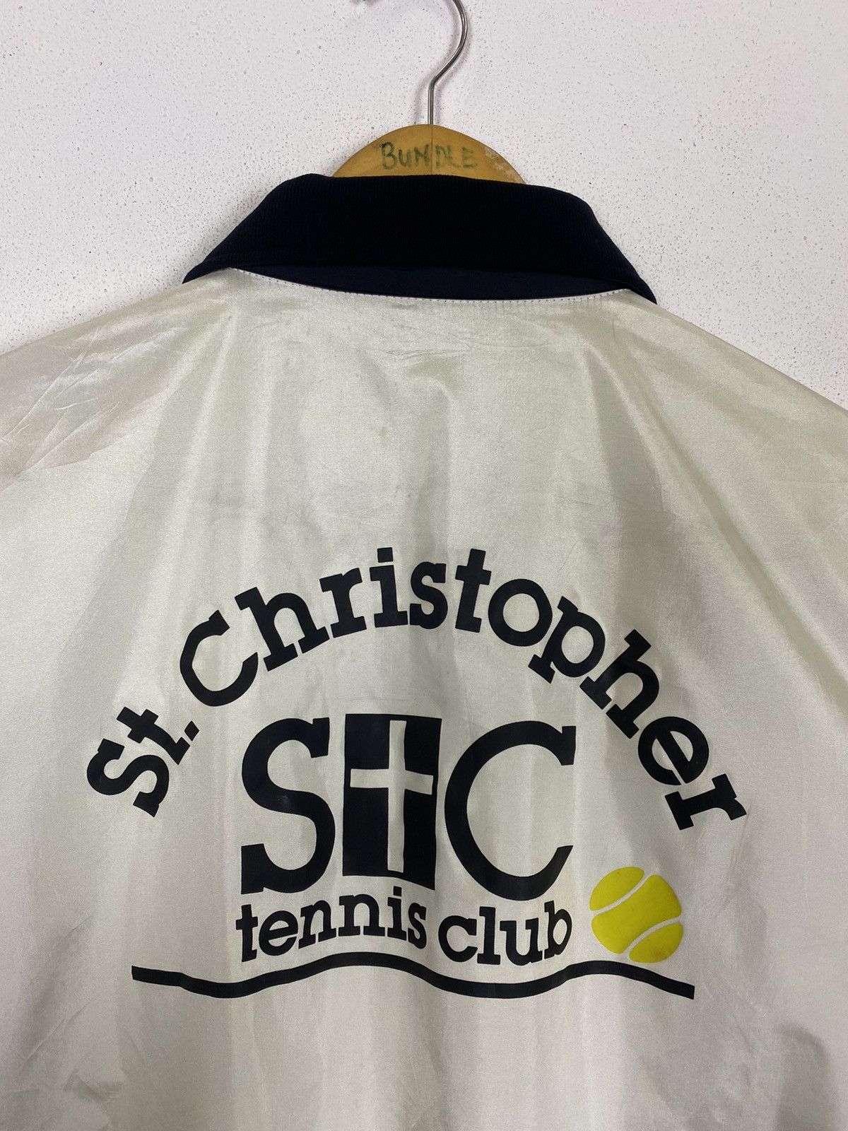 Sports Specialties × Vintage Vintage St. Christopher Tennis Club Reversible Jacket Size US M / EU 48-50 / 2 - 9 Thumbnail