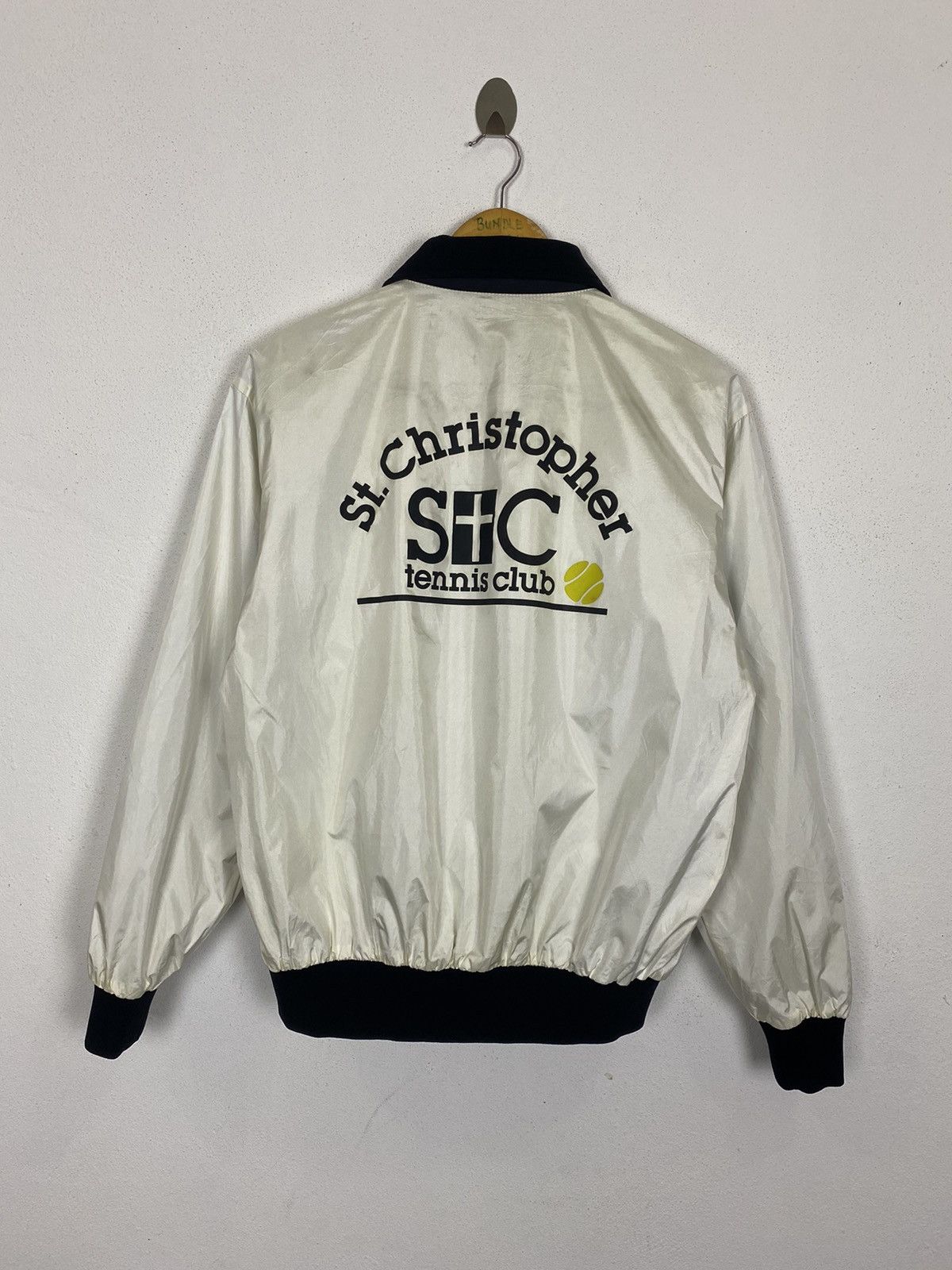 Sports Specialties × Vintage Vintage St. Christopher Tennis Club Reversible Jacket Size US M / EU 48-50 / 2 - 4 Thumbnail