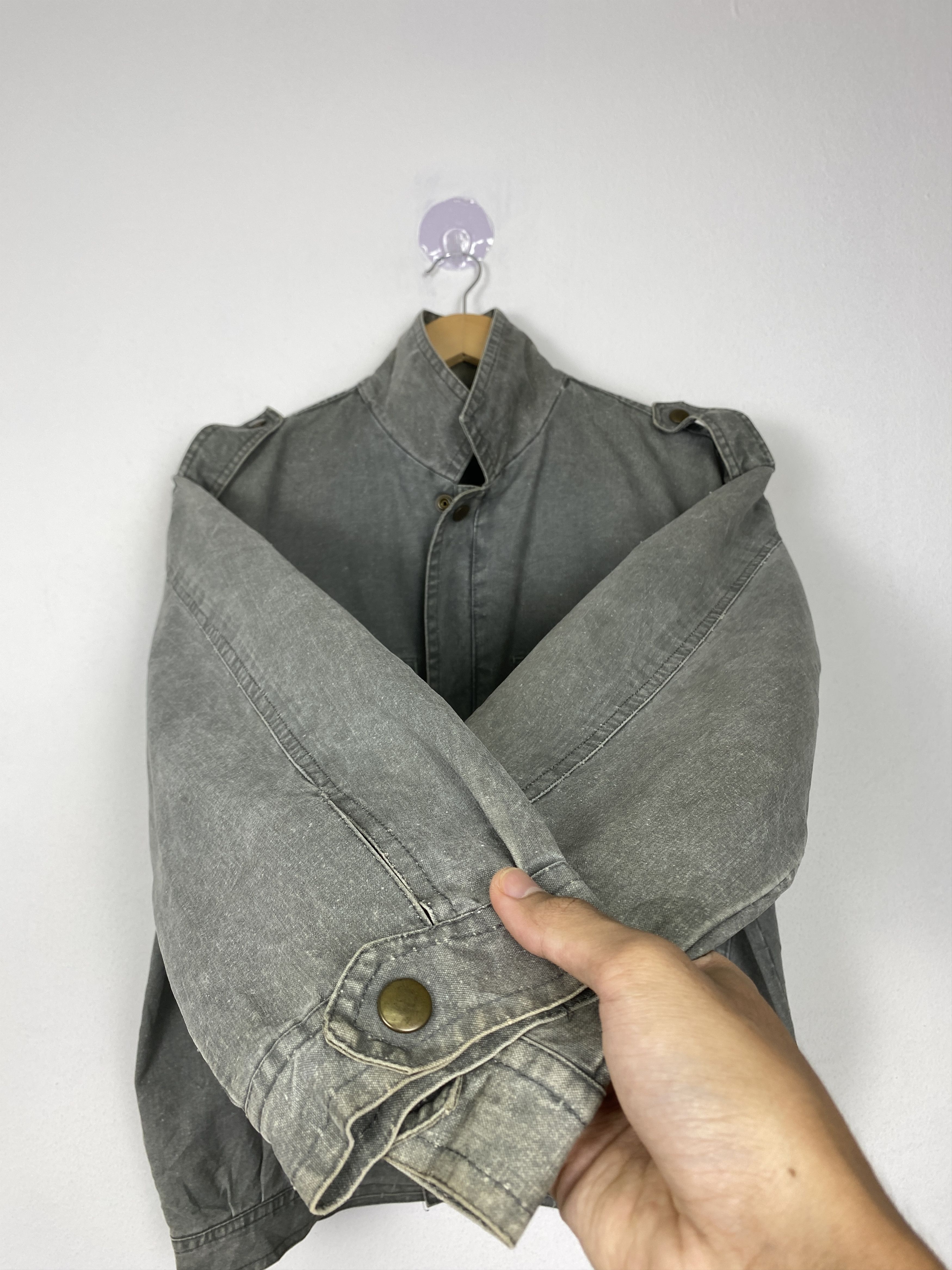 Japanese Brand Vintage Roger Flare Zip Up Denim Jacket J1546 Size US M / EU 48-50 / 2 - 7 Thumbnail