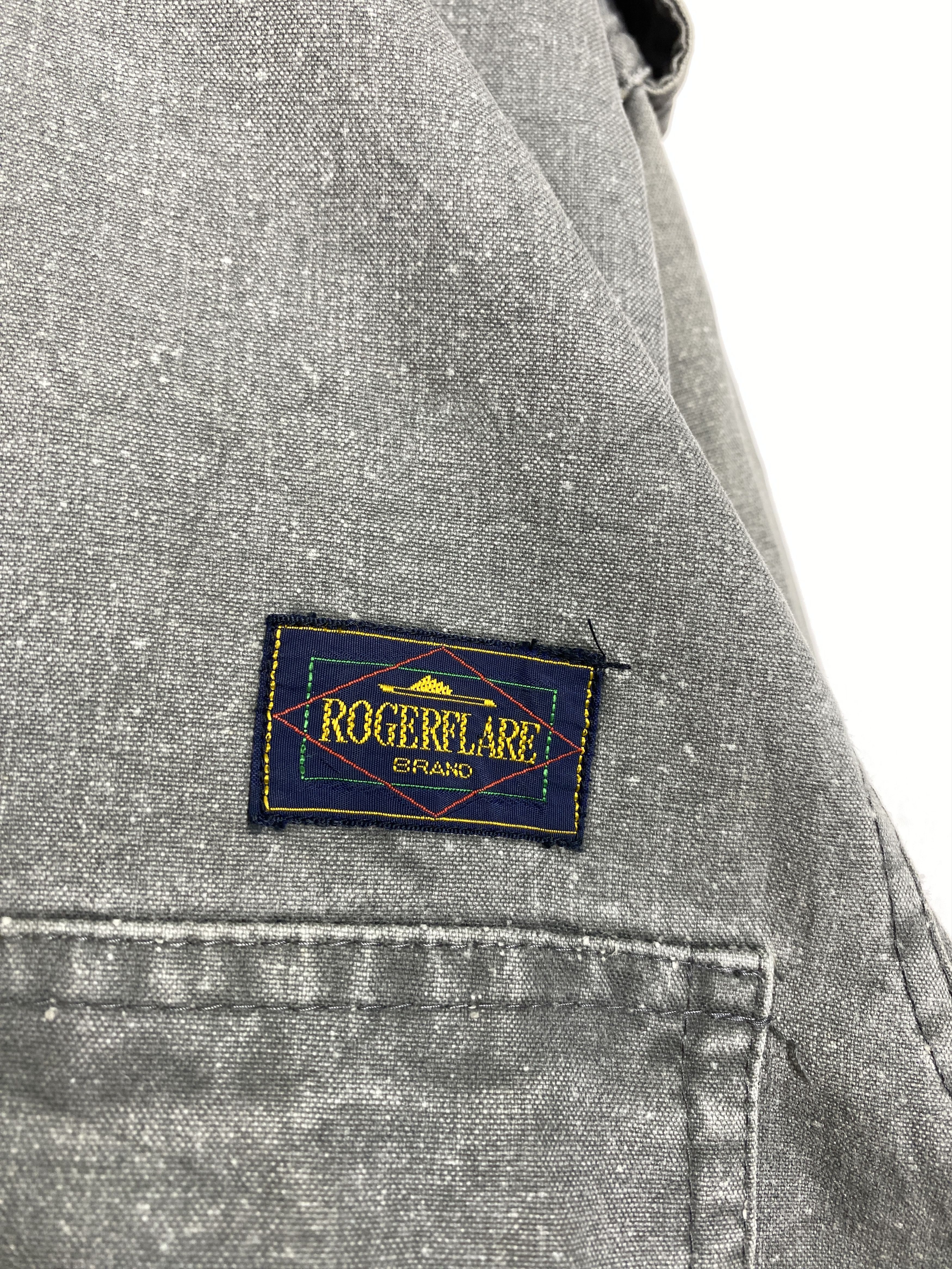 Japanese Brand Vintage Roger Flare Zip Up Denim Jacket J1546 Size US M / EU 48-50 / 2 - 5 Thumbnail