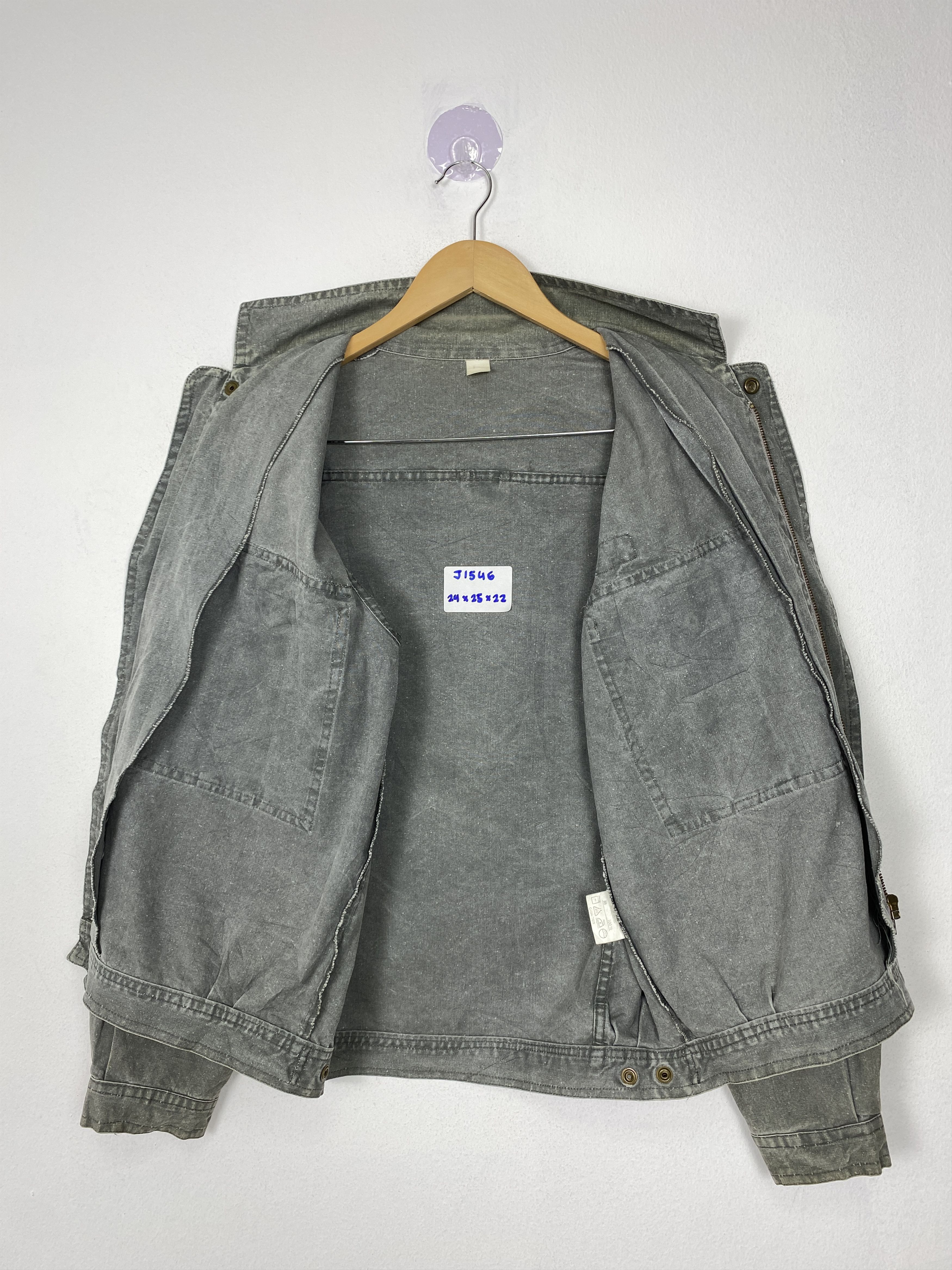 Japanese Brand Vintage Roger Flare Zip Up Denim Jacket J1546 Size US M / EU 48-50 / 2 - 9 Thumbnail