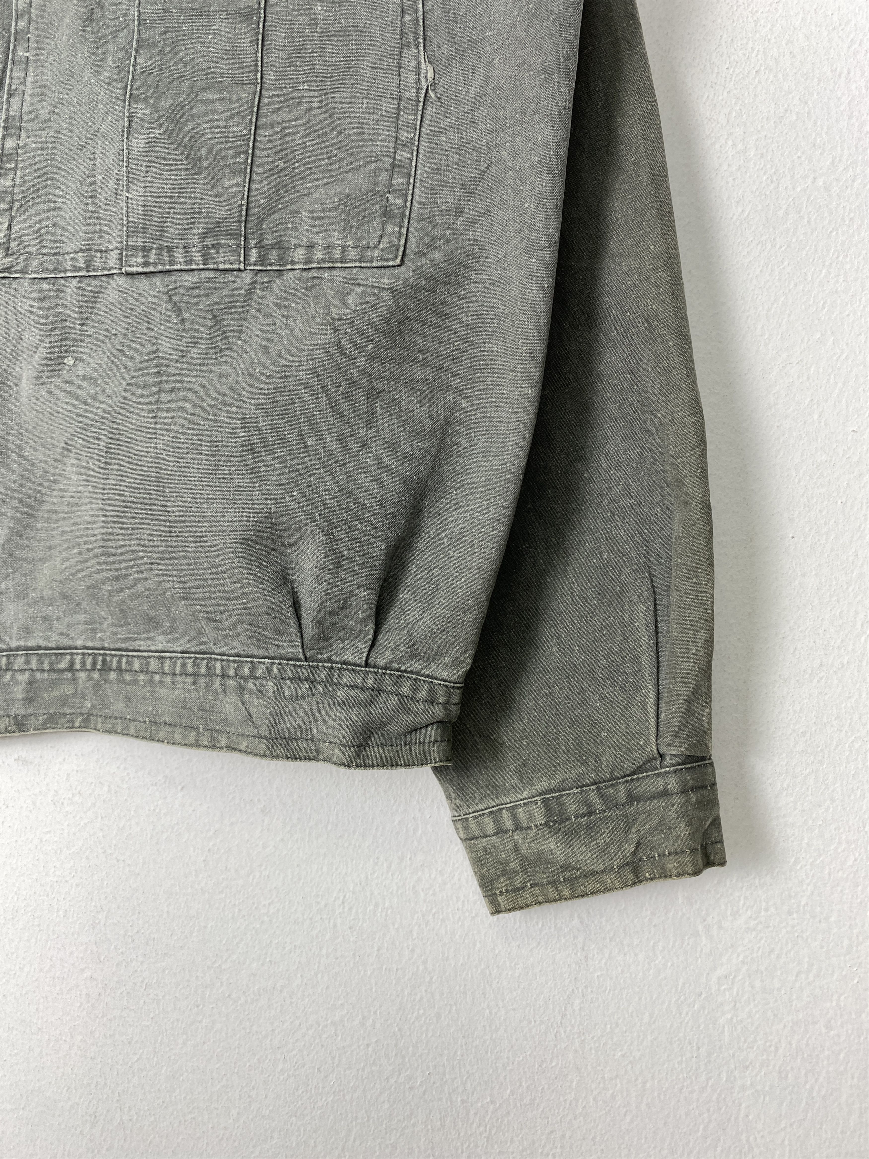Japanese Brand Vintage Roger Flare Zip Up Denim Jacket J1546 Size US M / EU 48-50 / 2 - 4 Thumbnail