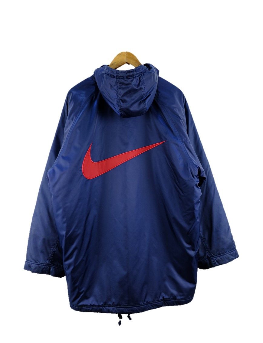 Nike Vintage Nike Swoosh Parka Jacket Size US L / EU 52-54 / 3 - 1 Thumbnail