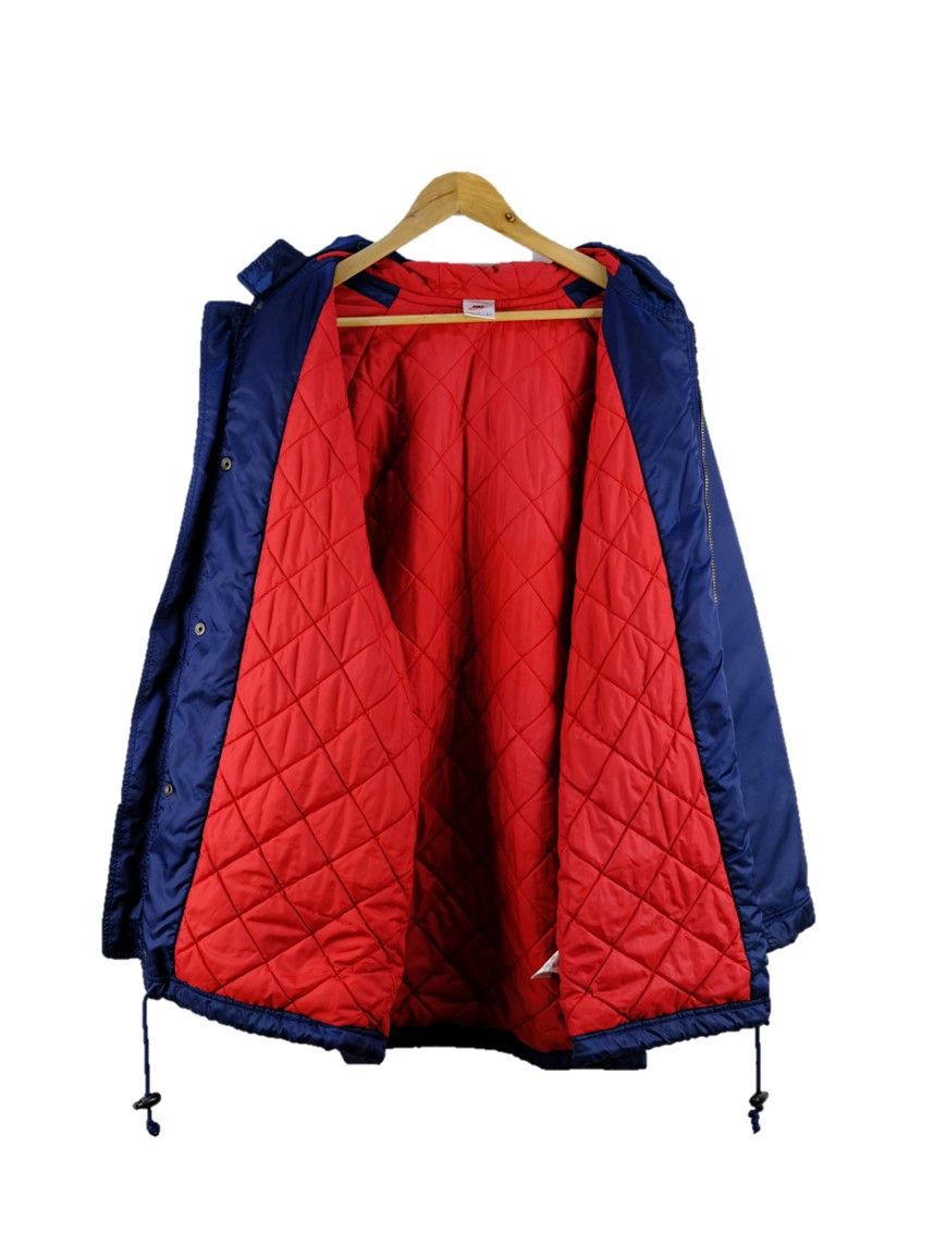 Nike Vintage Nike Swoosh Parka Jacket Size US L / EU 52-54 / 3 - 3 Thumbnail