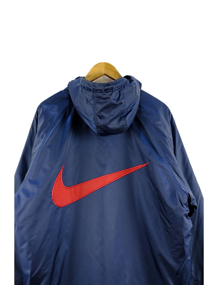 Nike Vintage Nike Swoosh Parka Jacket Size US L / EU 52-54 / 3 - 5 Thumbnail