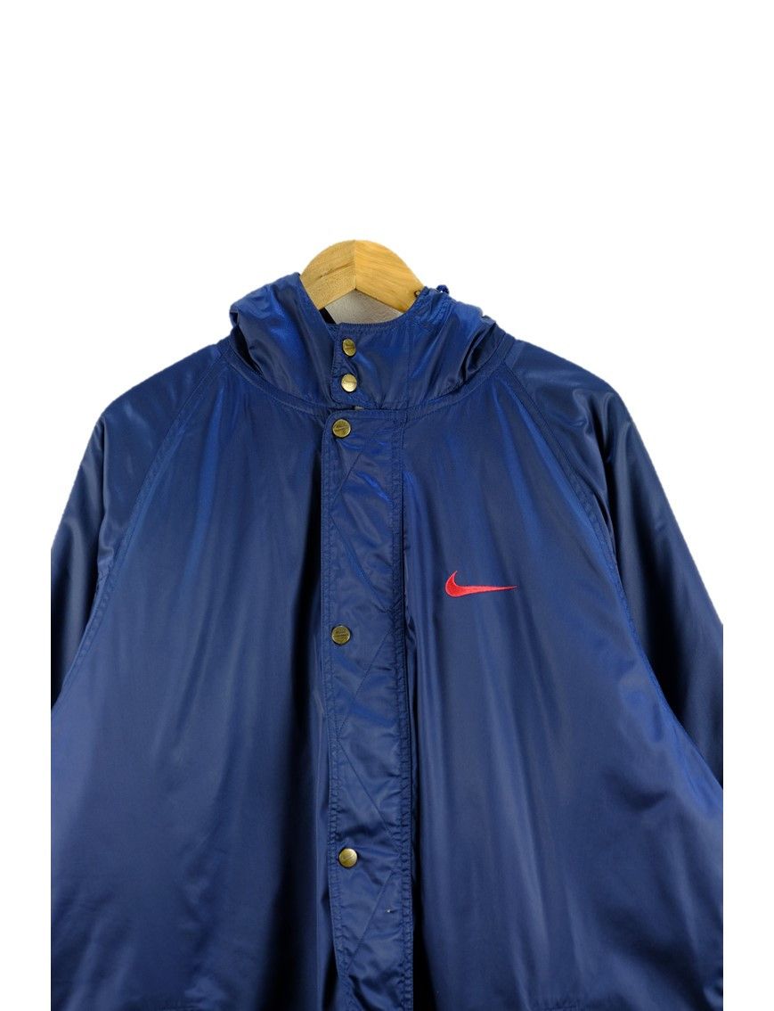 Nike Vintage Nike Swoosh Parka Jacket Size US L / EU 52-54 / 3 - 4 Thumbnail
