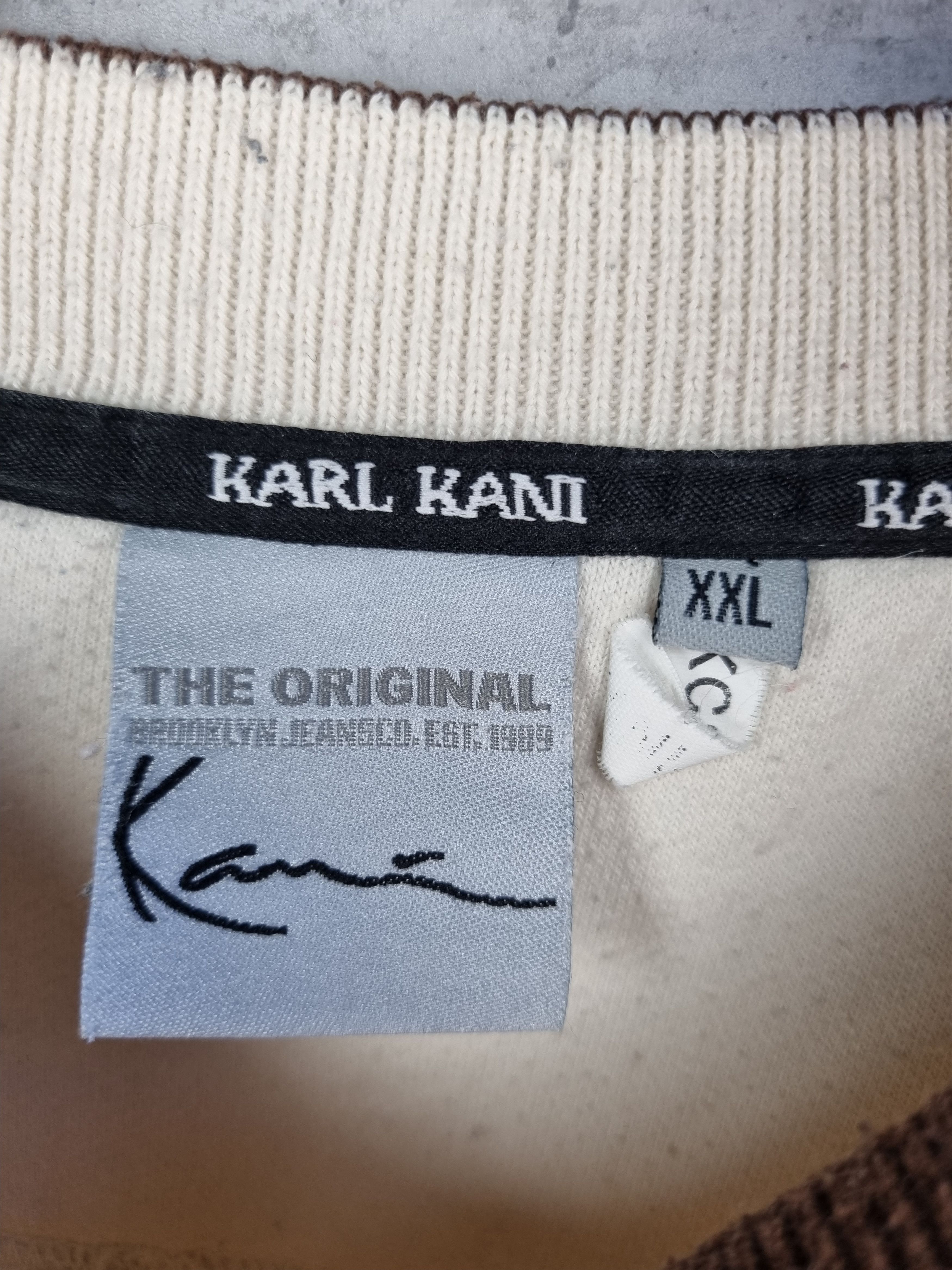 Karl Kani × Rap Tees 90s Rare KARL KANI Vintage spell out Script logo sweatshirt Size US XL / EU 56 / 4 - 5 Thumbnail