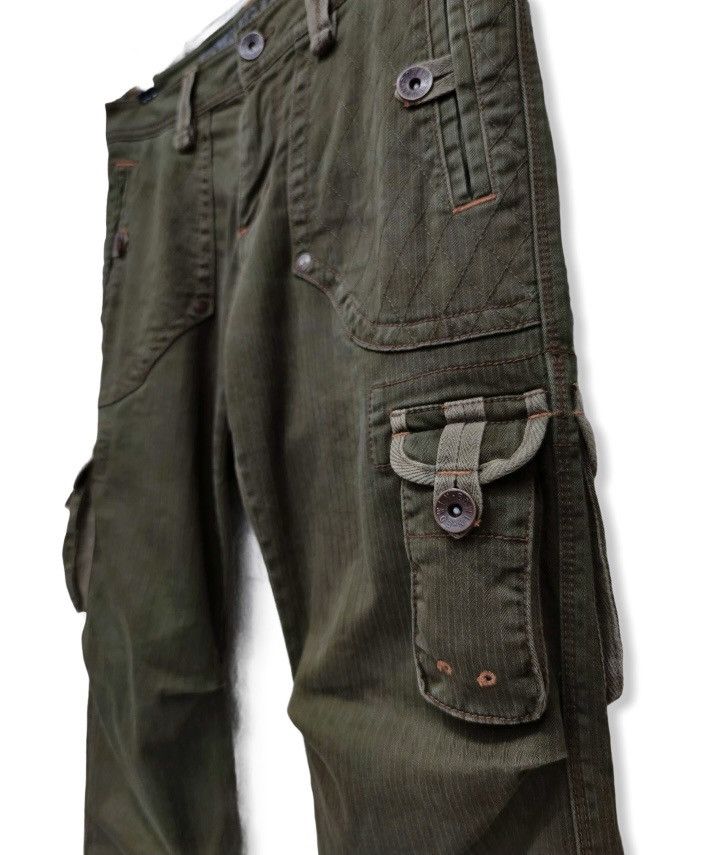 Edwin EDWIN Khaki Military Spec Cargo Pants Travis Scott Style Size US 30 / EU 46 - 4 Thumbnail
