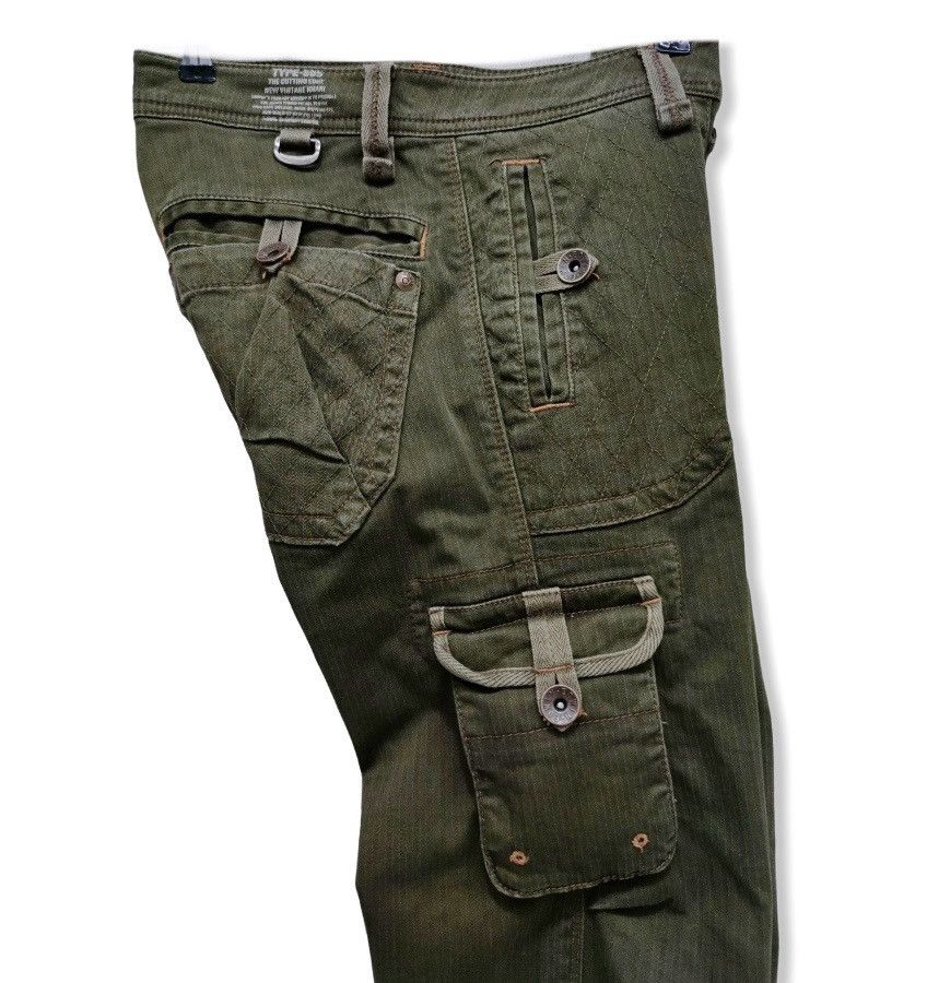 Edwin EDWIN Khaki Military Spec Cargo Pants Travis Scott Style Size US 30 / EU 46 - 9 Thumbnail