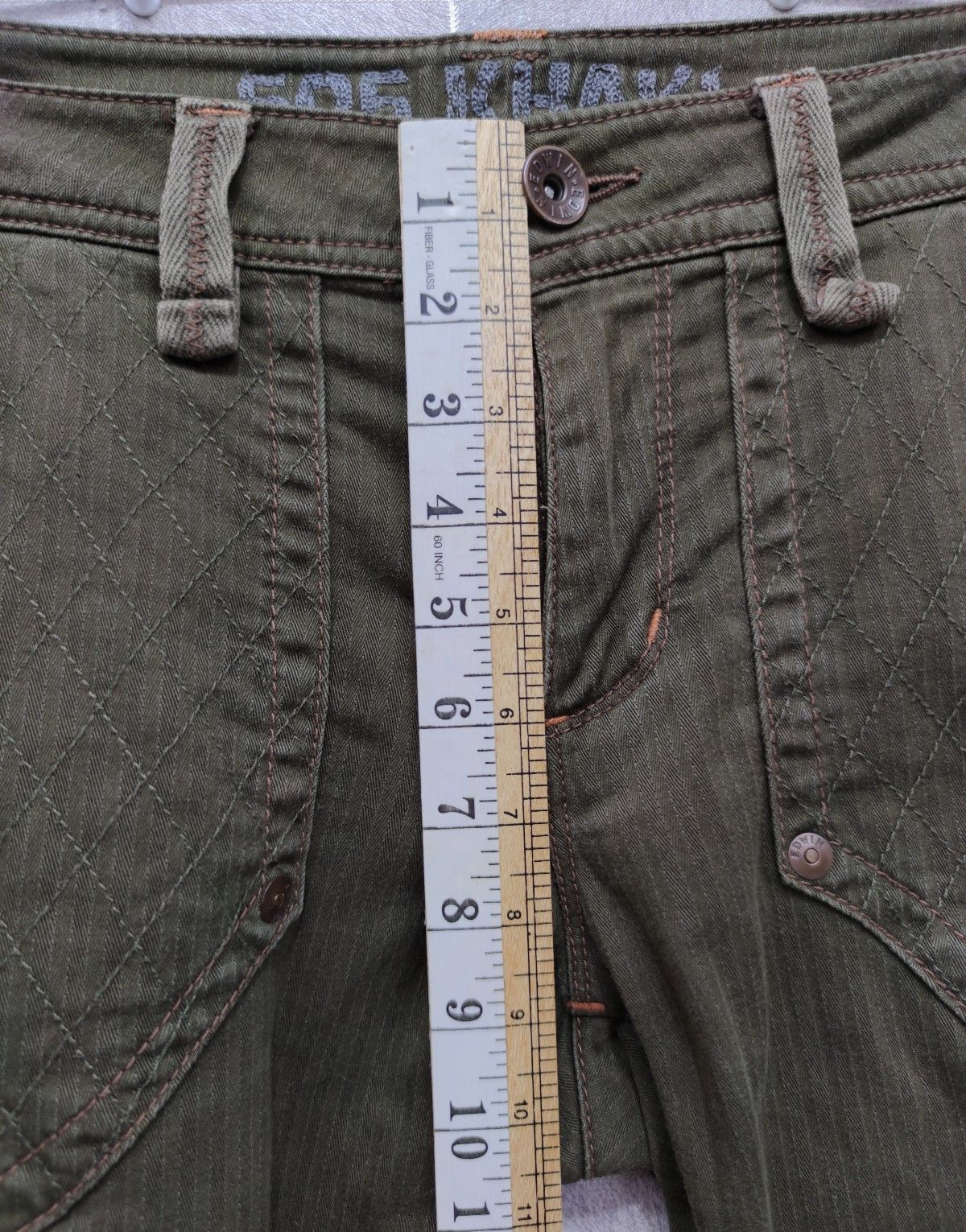Edwin EDWIN Khaki Military Spec Cargo Pants Travis Scott Style Size US 30 / EU 46 - 16 Thumbnail