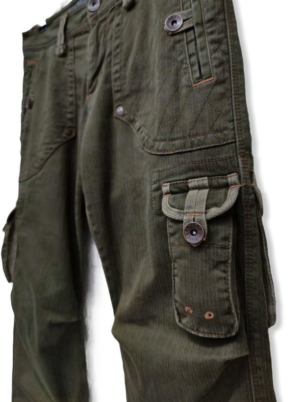 Edwin EDWIN Khaki Military Spec Cargo Pants Travis Scott Style Size US 30 / EU 46 - 3 Thumbnail
