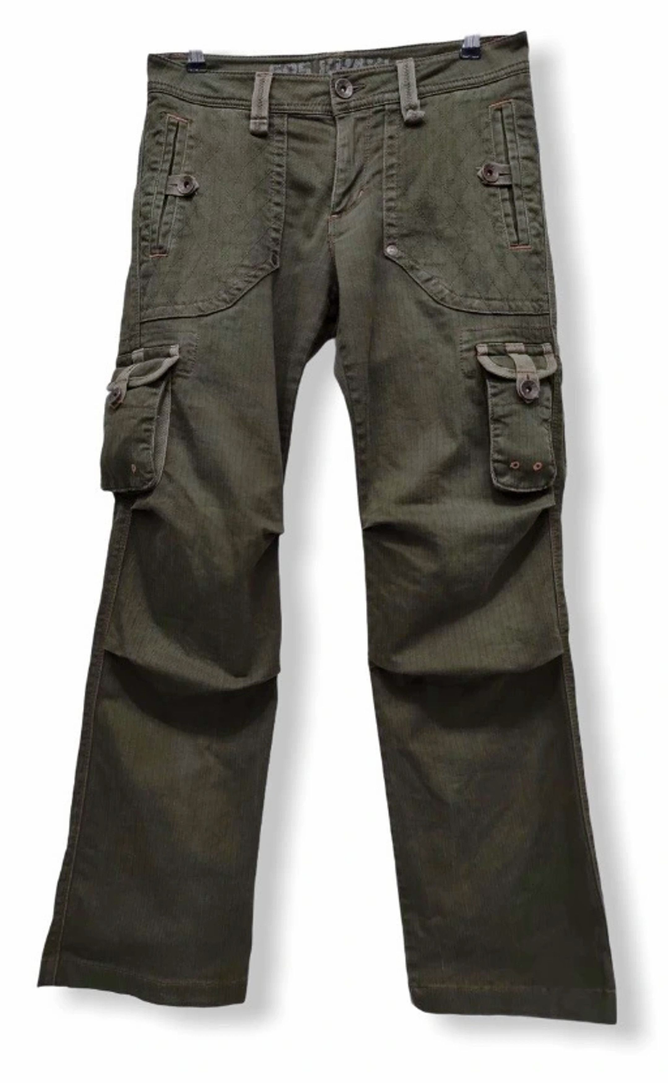Edwin EDWIN Khaki Military Spec Cargo Pants Travis Scott Style Size US 30 / EU 46 - 2 Thumbnail