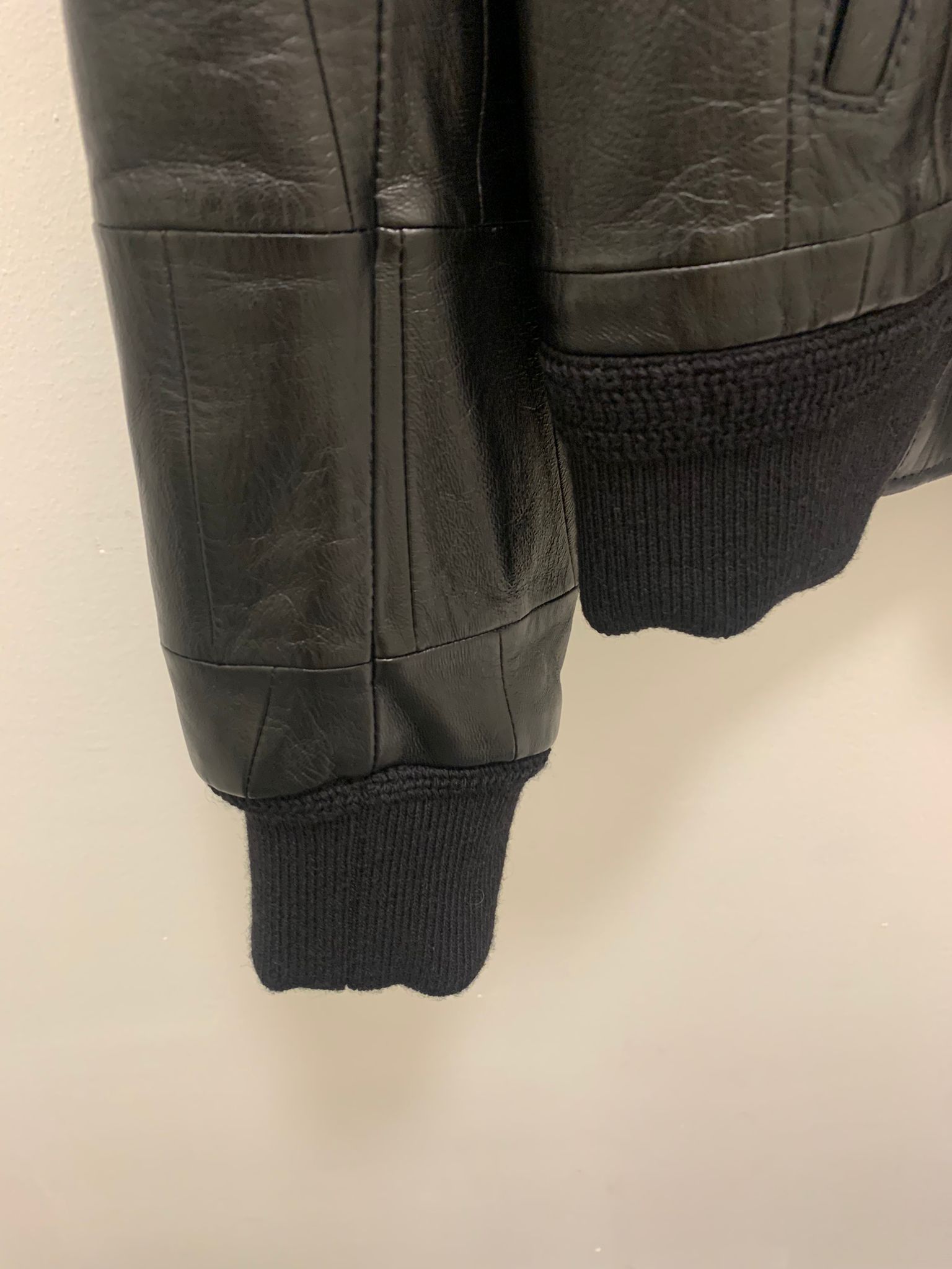Celine Blouson Patchwork Leather Jacket in Black Size US S / EU 44-46 / 1 - 4 Thumbnail