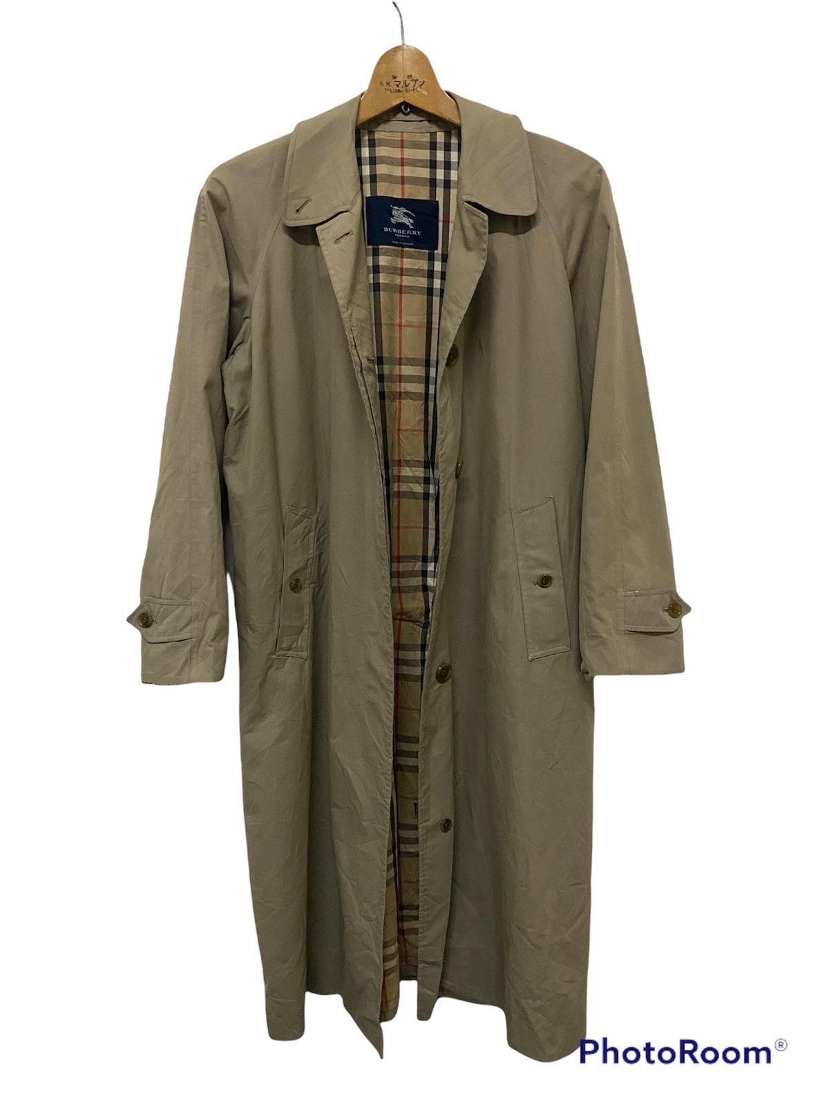 Burberry Vintage Burberry NovaCheck Trench Coat Grailed