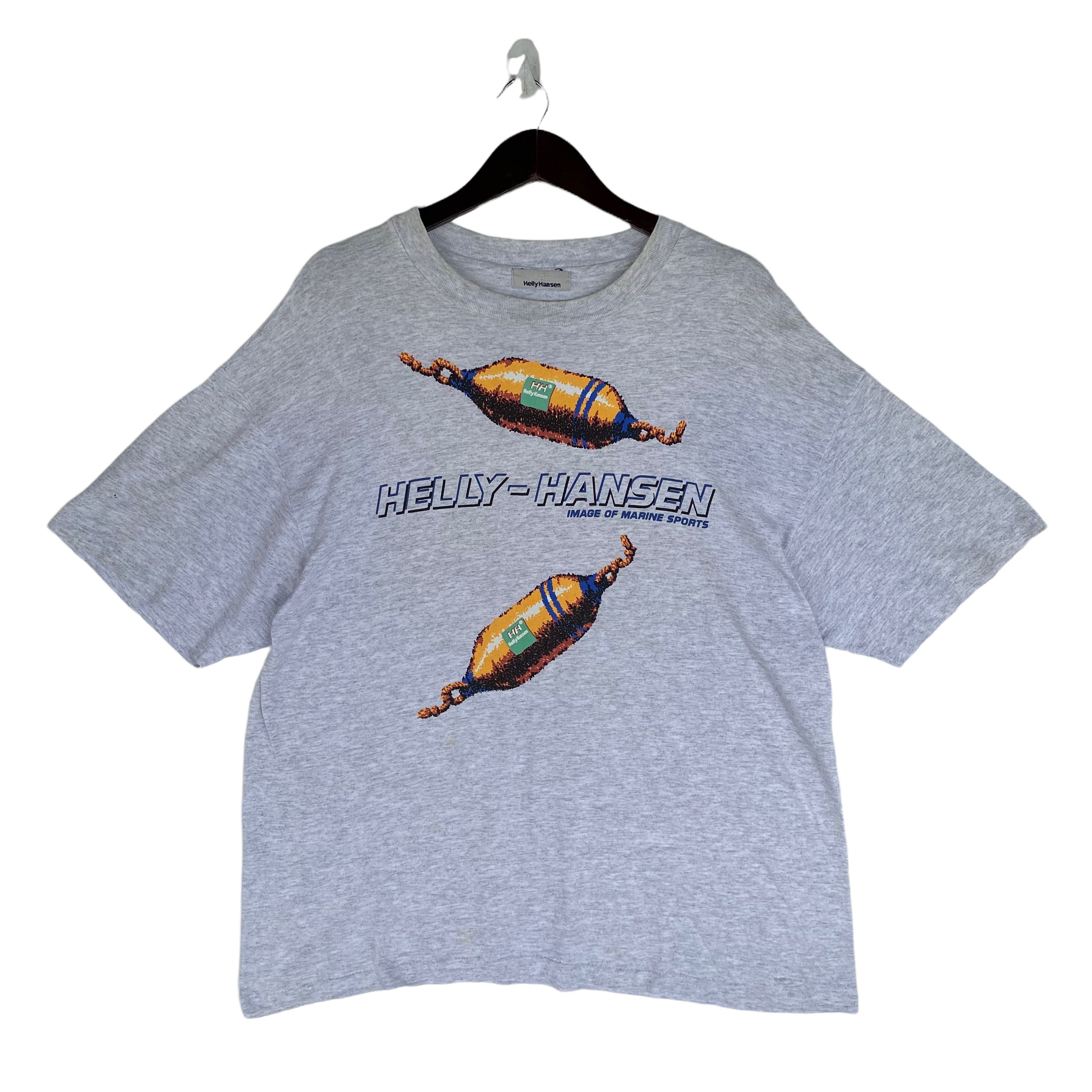 Helly Hansen 💥VINTAGE HELLY HANSEN Image of marine sports tee shirt Size US L / EU 52-54 / 3 - 1 Thumbnail