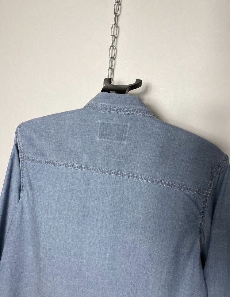 Carhartt Carhartt x APC l/s sailor shirt size M denim indigo style Size US M / EU 48-50 / 2 - 13 Thumbnail