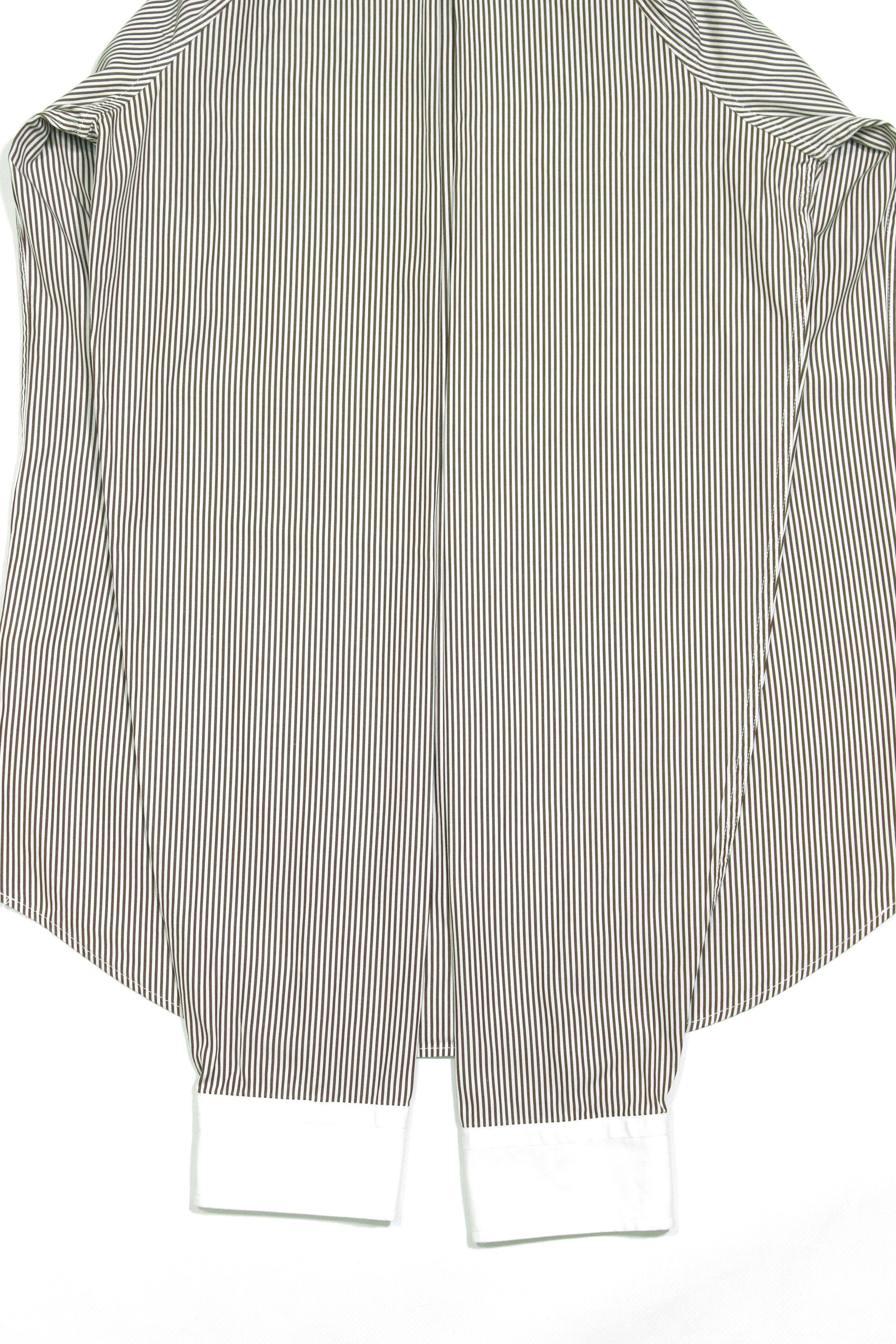 Gucci Striped Dress Skinny Fit Shirt 40 Size Size US M / EU 48-50 / 2 - 6 Thumbnail