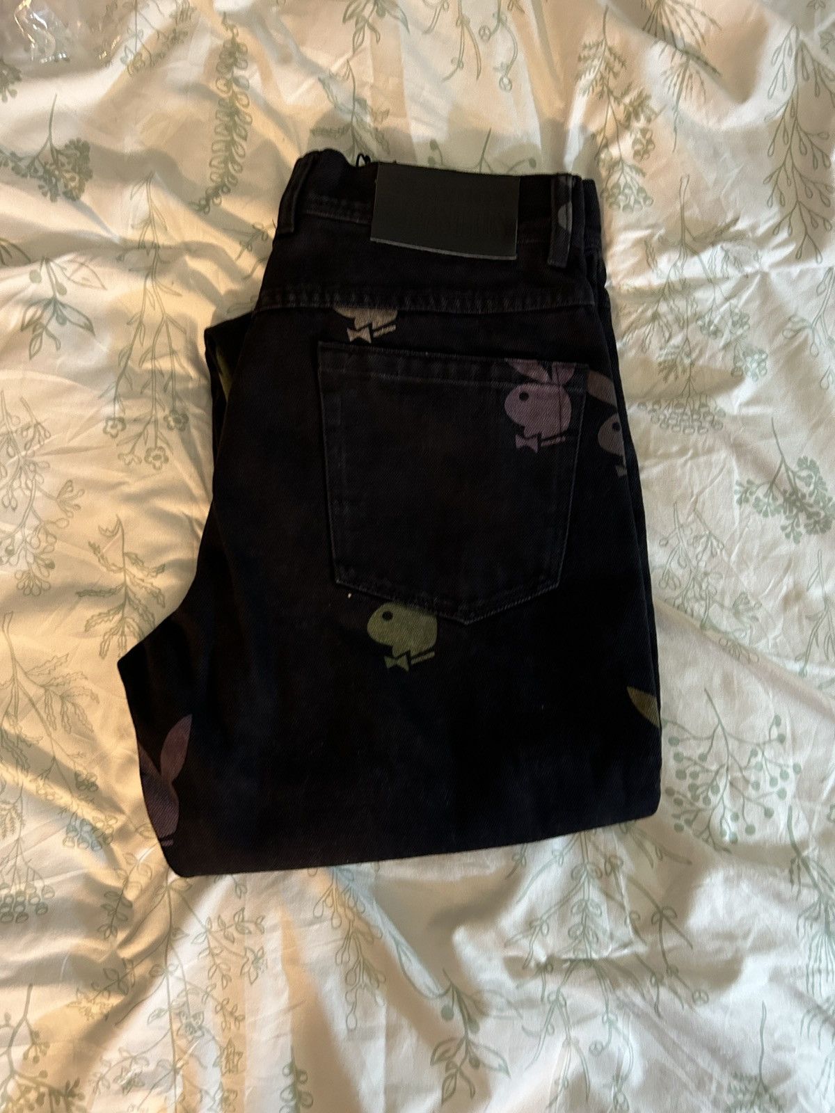 Playboy × Pleasures Playboy x pleasures scatter jeans all over 30 Size US 30 / EU 46 - 4 Thumbnail