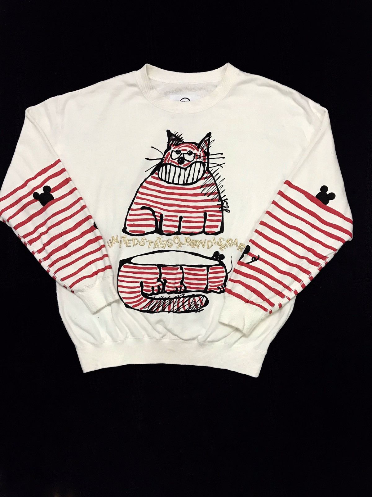 Designer × Japanese Brand × Vintage United States Of Paradise Park Sweatshirt Full Print Logo Size US M / EU 48-50 / 2 - 1 Thumbnail