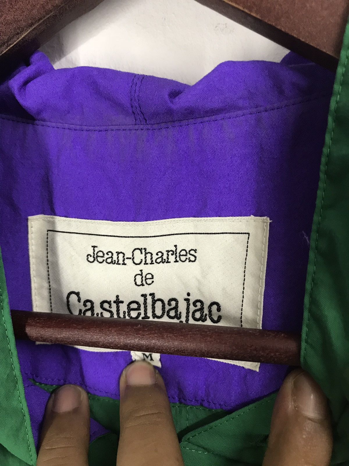Jean Charles De Castelbajac Vintage JCDC Light Jacket With Padded Zipper Hoodie Size M / US 6-8 / IT 42-44 - 5 Thumbnail