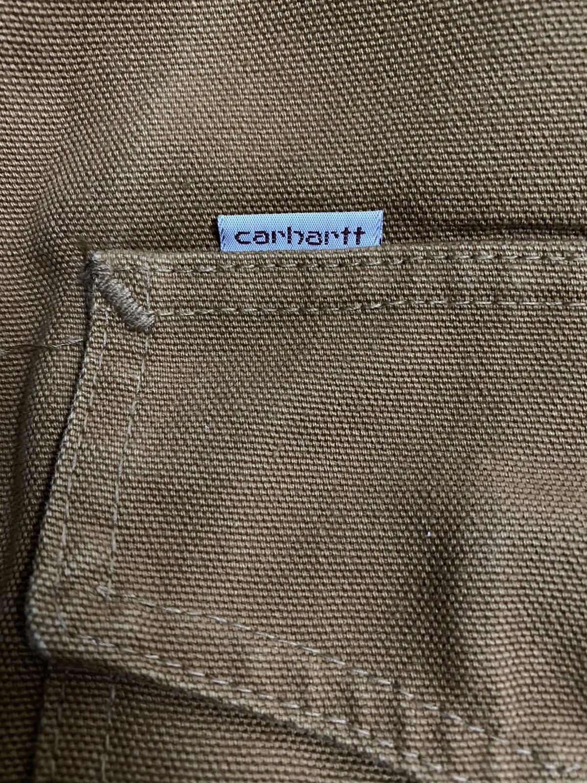 Carhartt Oversized Corduroy Collar Canvas Work Jacket Size US L / EU 52-54 / 3 - 9 Thumbnail
