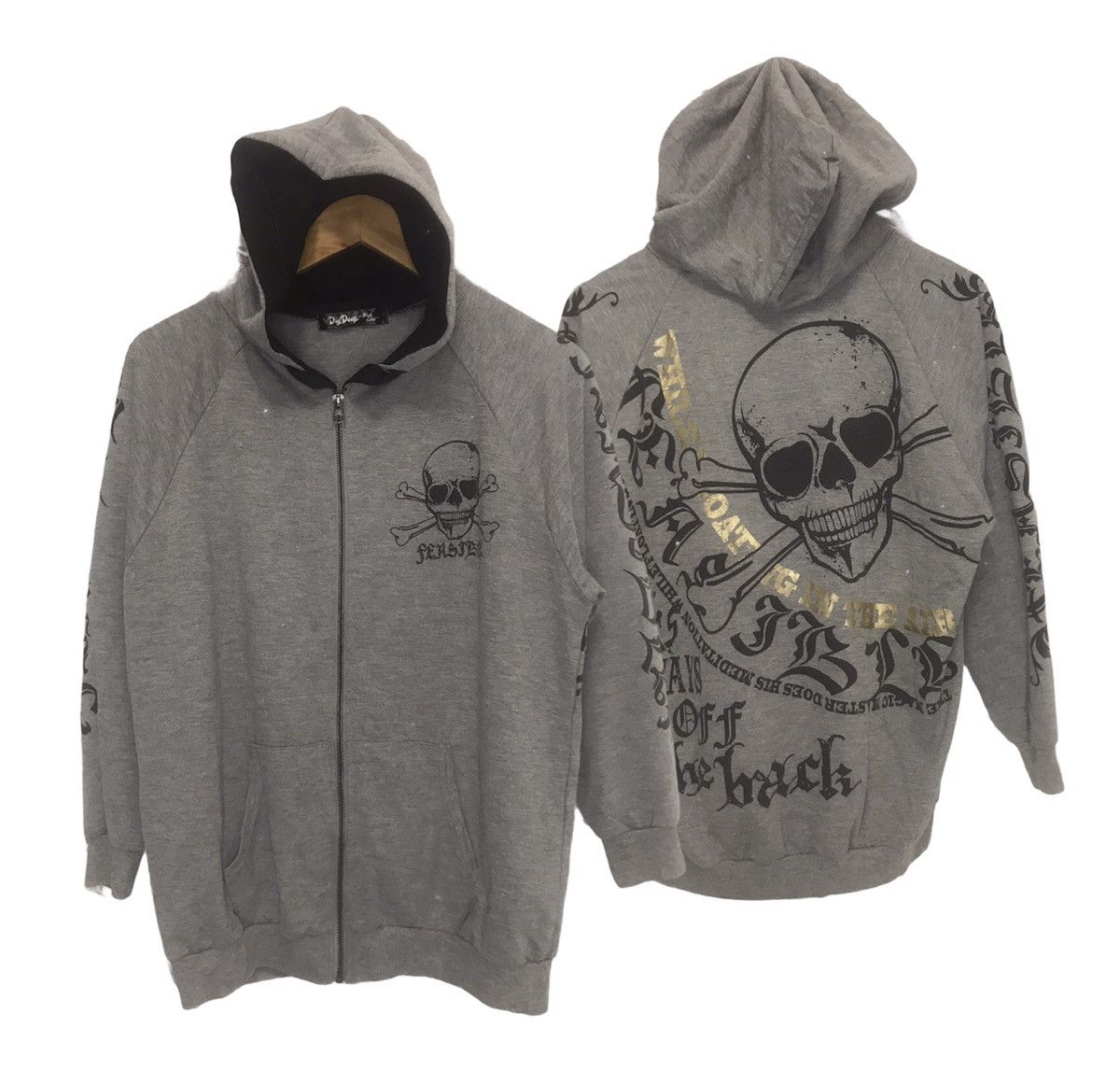 Japanese Brand × Seditionaries Dig Deep Skull Hoodie Jacket Size US M / EU 48-50 / 2 - 1 Thumbnail