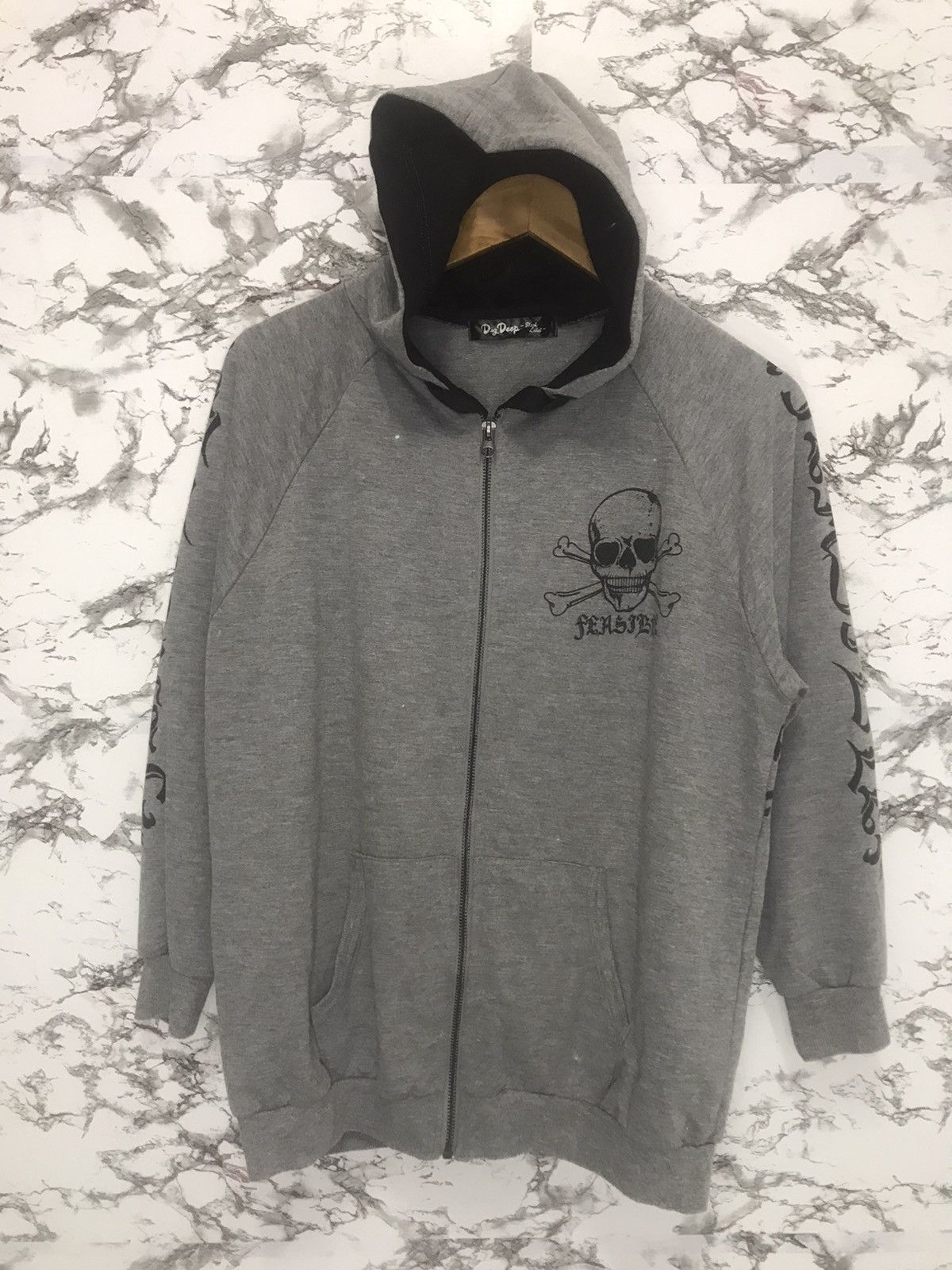 Japanese Brand × Seditionaries Dig Deep Skull Hoodie Jacket Size US M / EU 48-50 / 2 - 6 Thumbnail