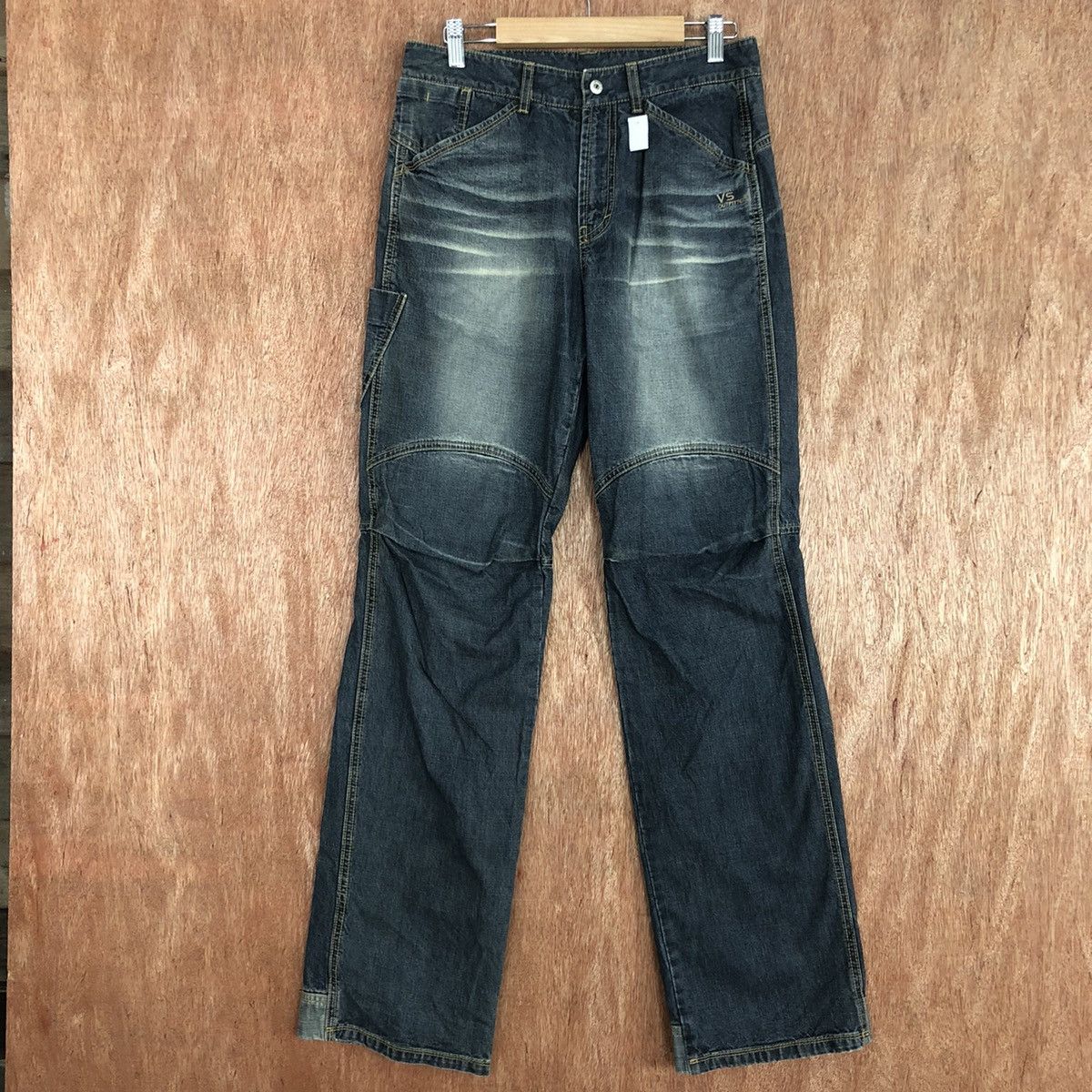 DL Japan Blue double knee Denim Jeans Pants #1665