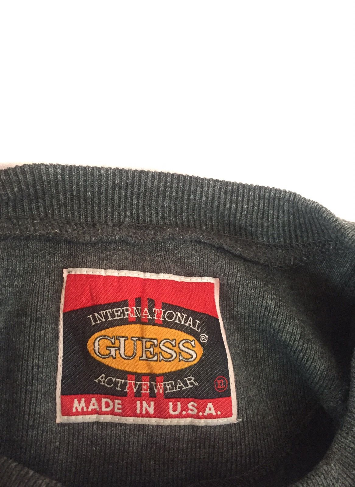 Guess × Vintage Vintage Guess Sport Spell Out Sweatshirt Size US XL / EU 56 / 4 - 5 Thumbnail