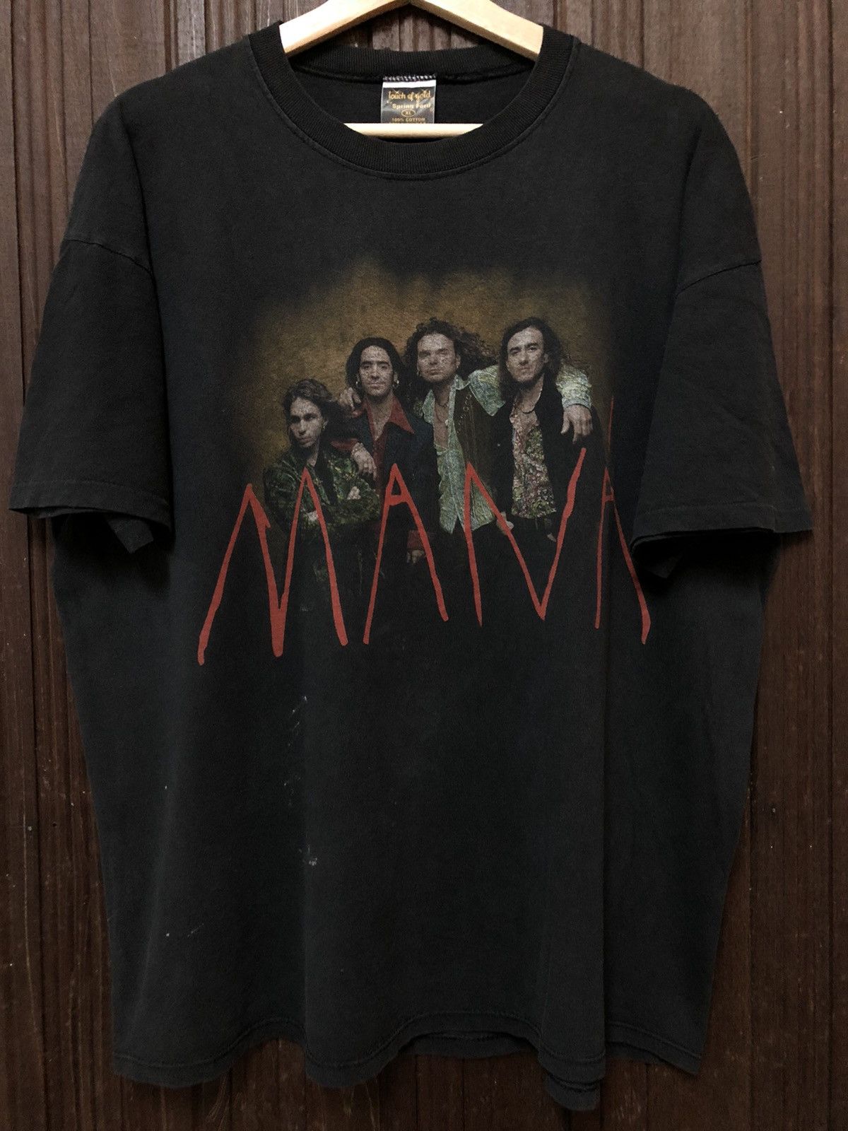Band Tees × Vintage Vintage Maná Mexican Rock Band Rare Tour Tee Shirt Size US XL / EU 56 / 4 - 1 Thumbnail