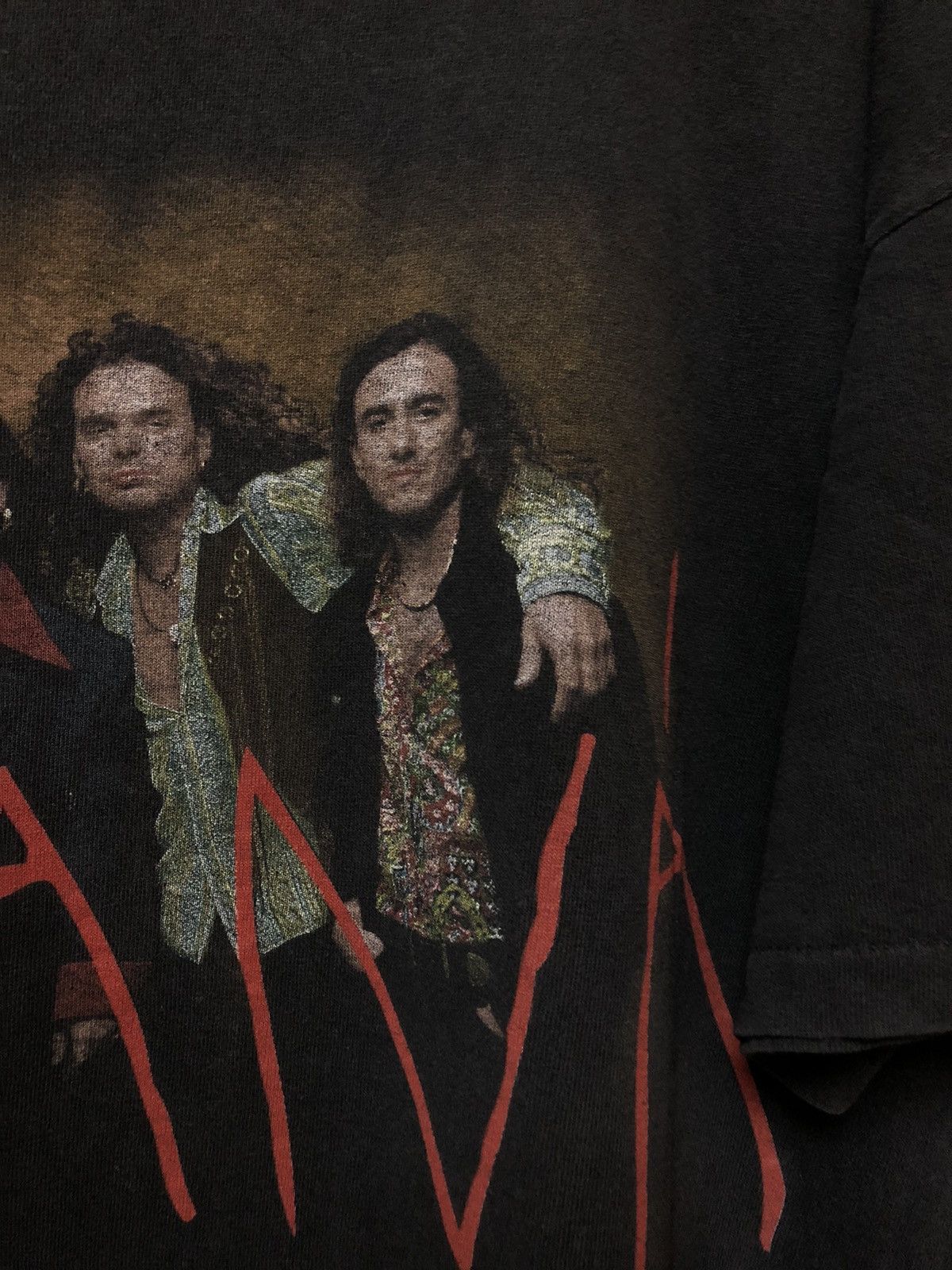 Band Tees × Vintage Vintage Maná Mexican Rock Band Rare Tour Tee Shirt Size US XL / EU 56 / 4 - 4 Thumbnail