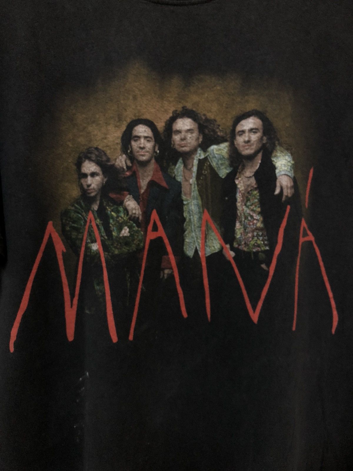 Band Tees × Vintage Vintage Maná Mexican Rock Band Rare Tour Tee Shirt Size US XL / EU 56 / 4 - 8 Thumbnail