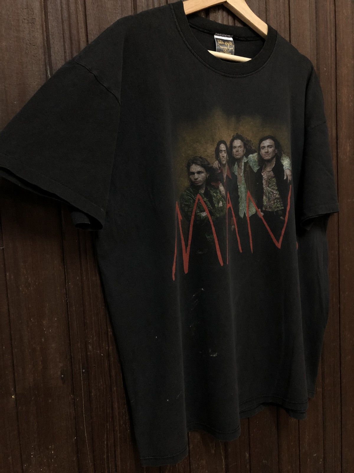 Band Tees × Vintage Vintage Maná Mexican Rock Band Rare Tour Tee Shirt Size US XL / EU 56 / 4 - 7 Thumbnail