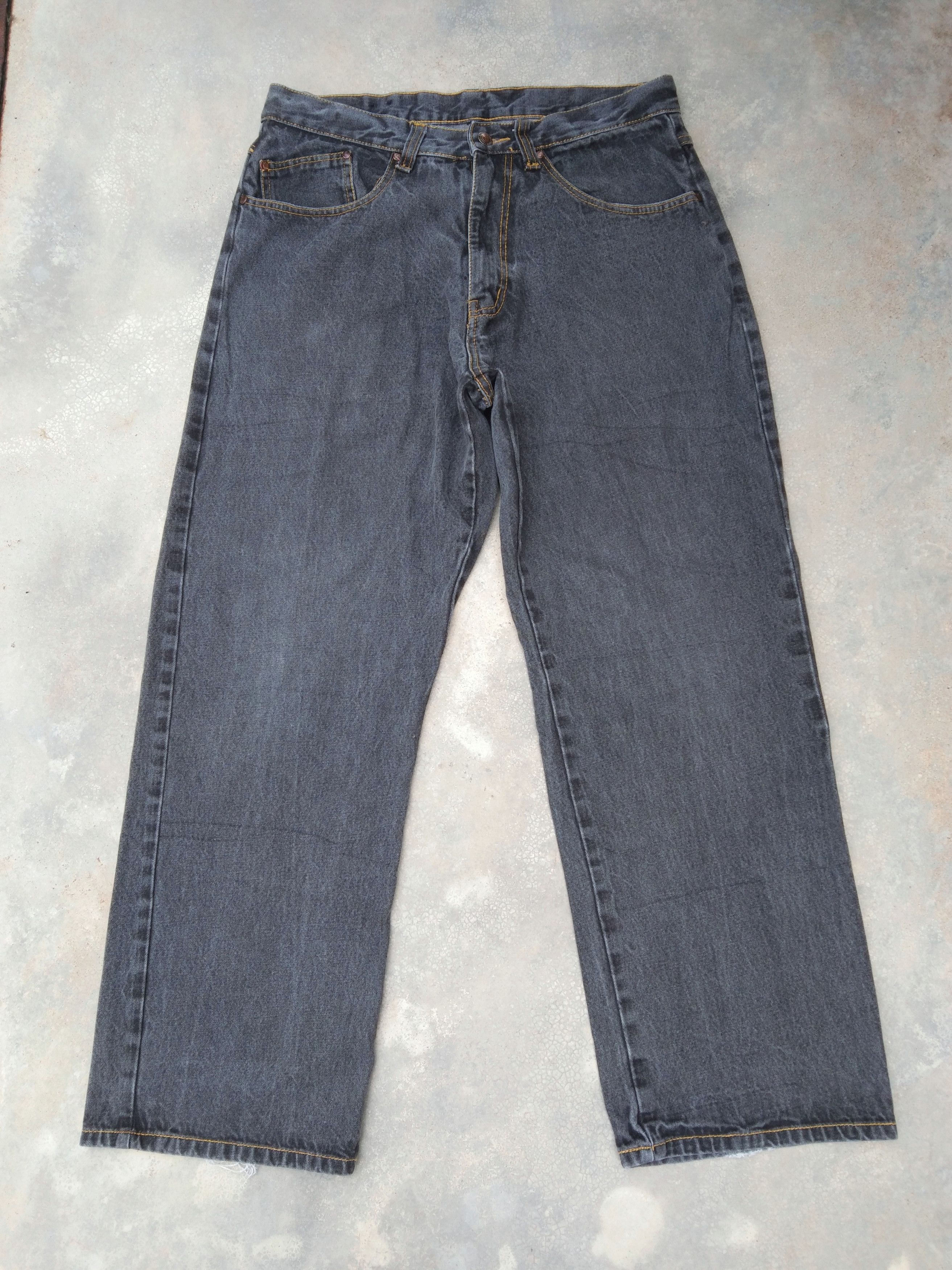 Karl Kani Vintage Karl Kani Loose Straight Baggy Jeans 33x30 Size US 33 - 3 Thumbnail