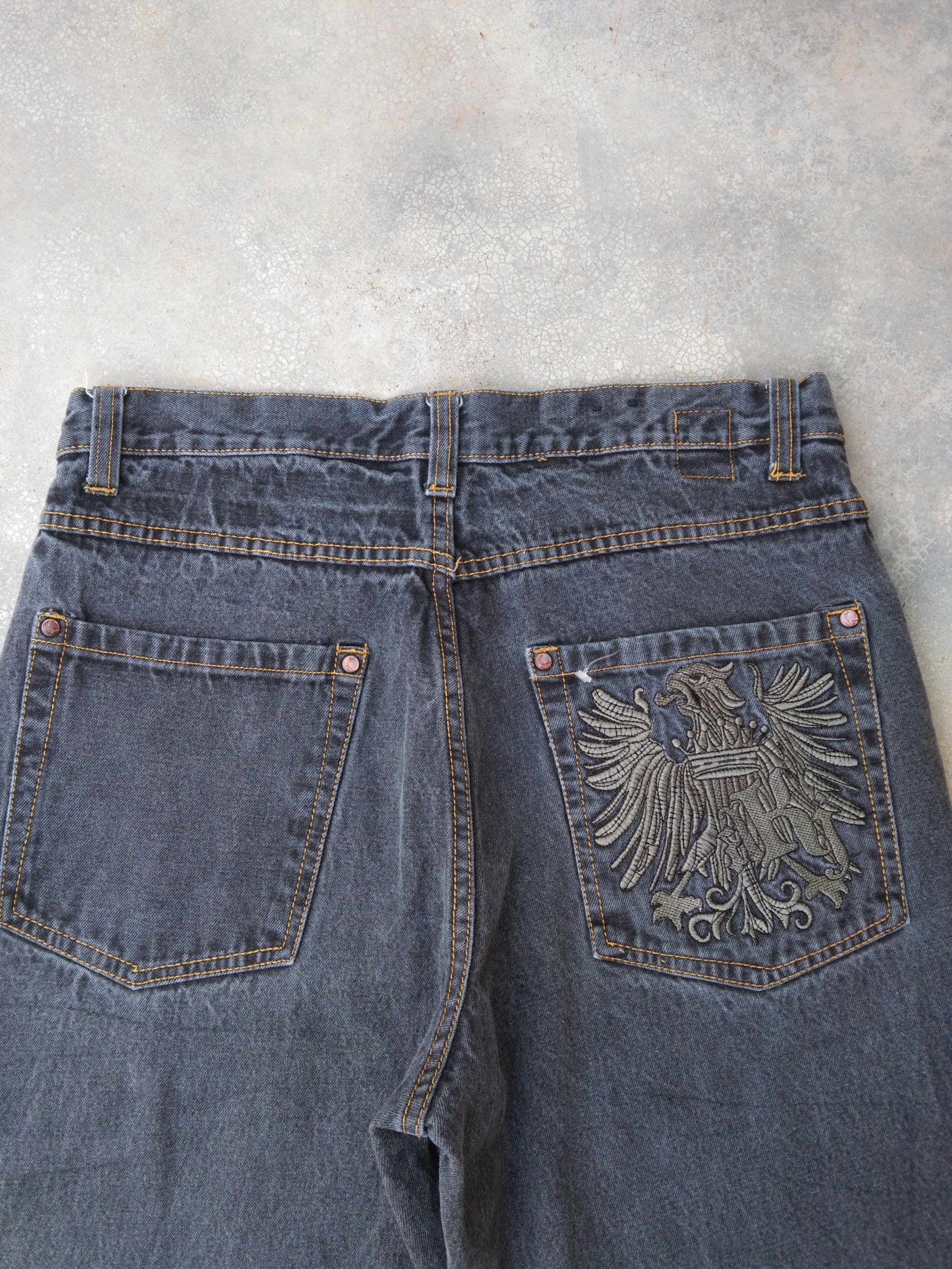 Karl Kani Vintage Karl Kani Loose Straight Baggy Jeans 33x30 Size US 33 - 2 Thumbnail