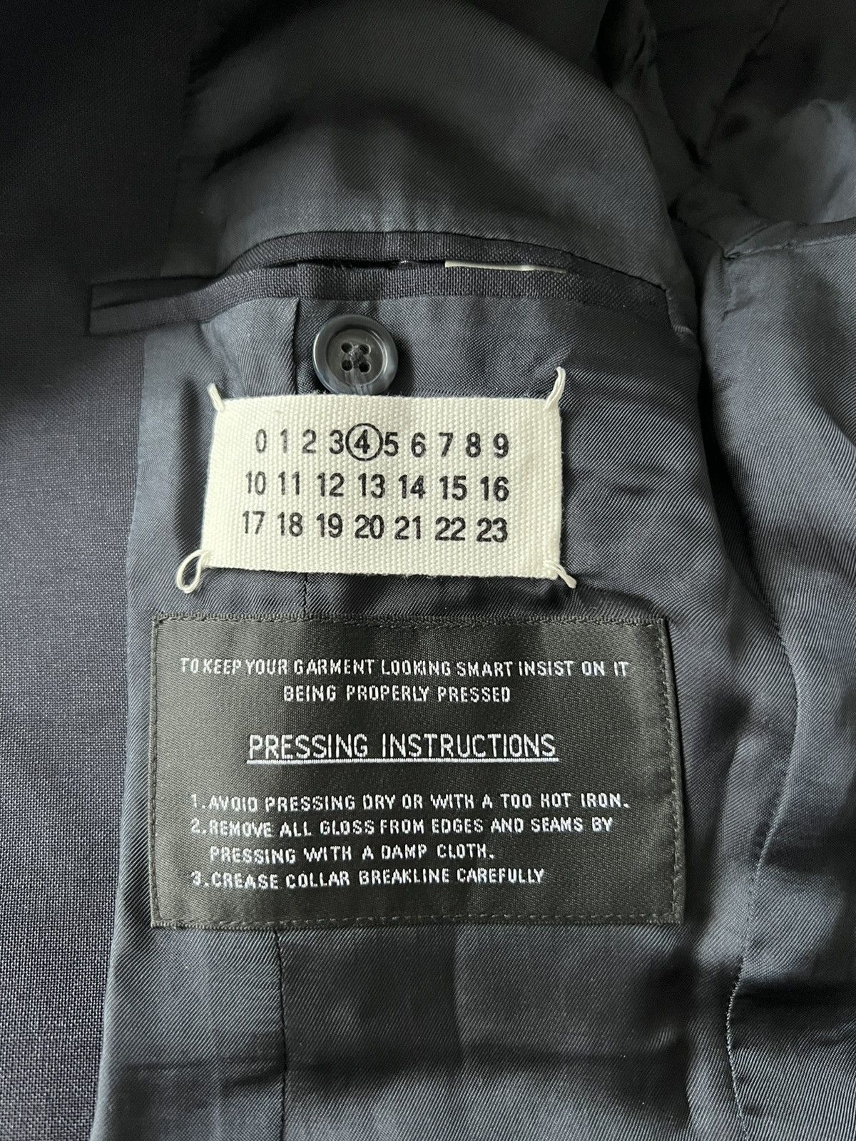 Maison Margiela FW19 Paneled wool and mohair-blend felt and woven blazer Size 40R - 8 Thumbnail