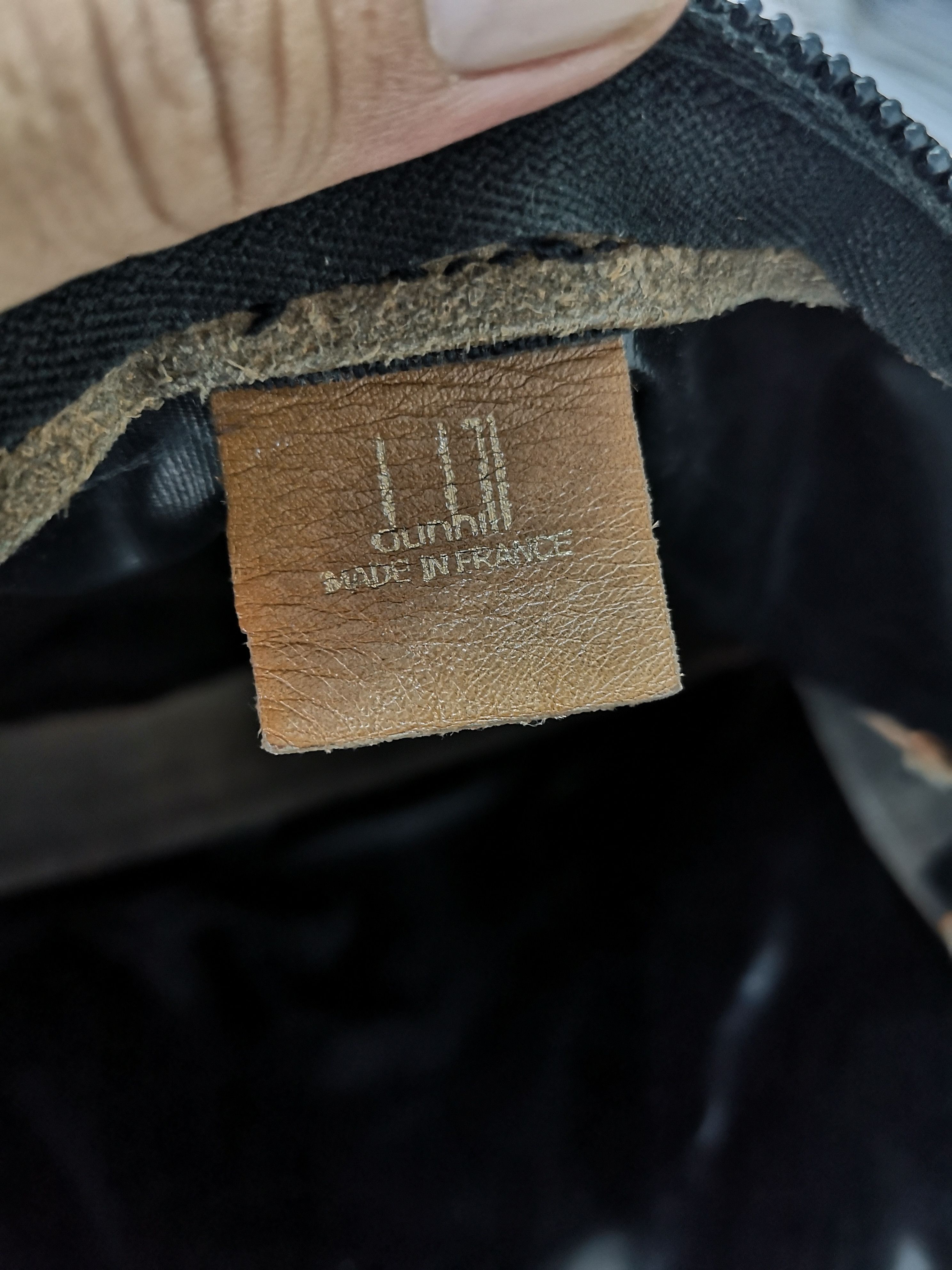 Alfred Dunhill × Designer × Vintage AUTH. DUNHILL VINTAGE MEN'S CLUTCH MADE IN FRANCE Size ONE SIZE - 9 Thumbnail