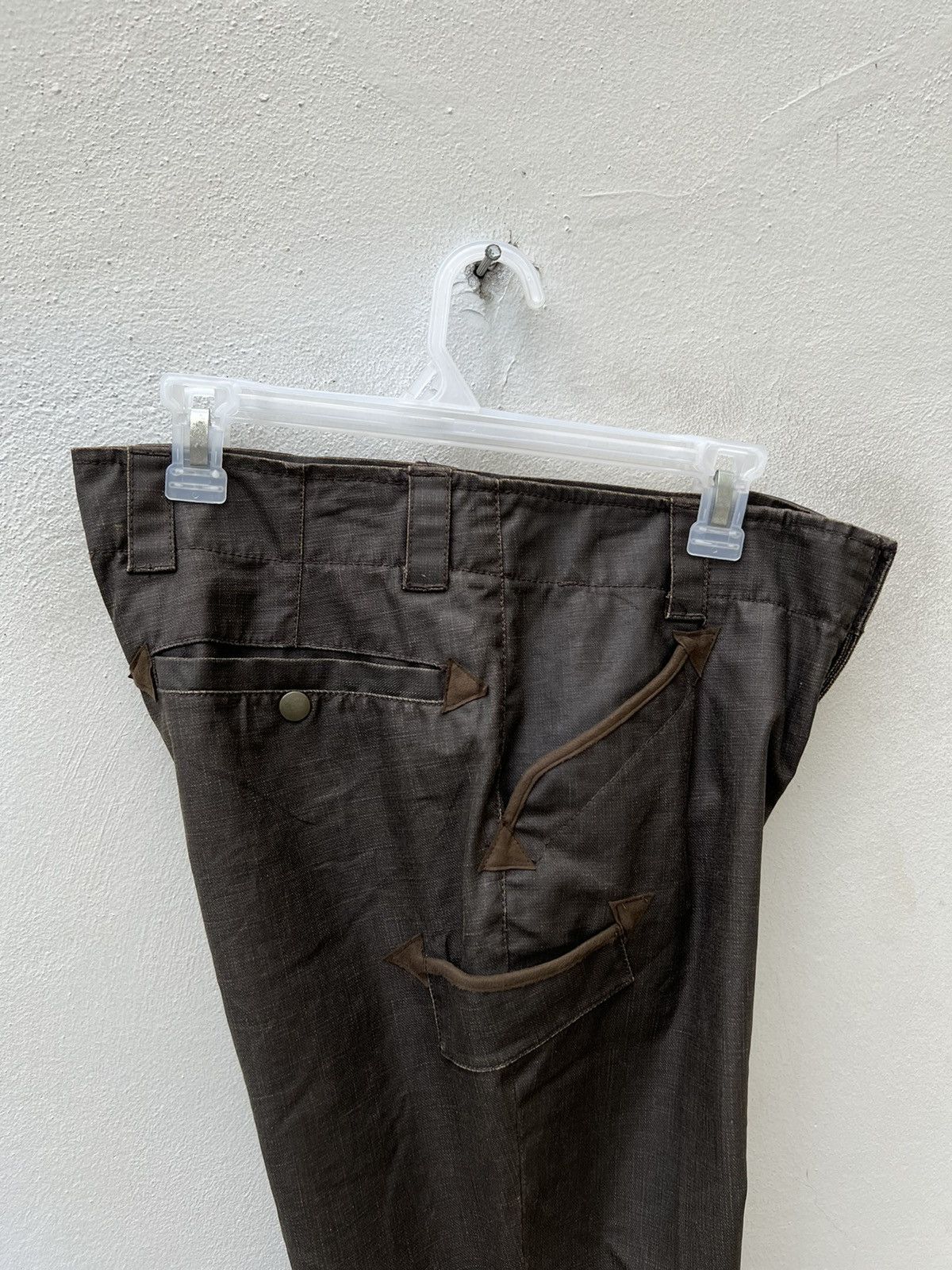 Matsuda Vintage MONSIEUR NICOLE Japan Waxed Westerner Pant Size US 30 / EU 46 - 16 Thumbnail