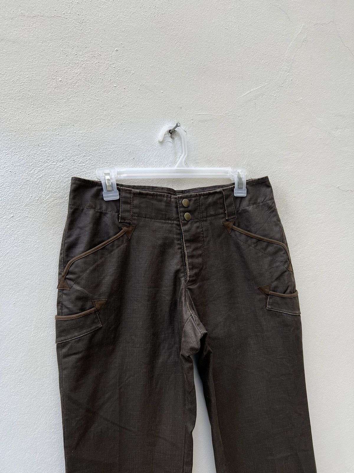 Matsuda Vintage MONSIEUR NICOLE Japan Waxed Westerner Pant Size US 30 / EU 46 - 4 Thumbnail