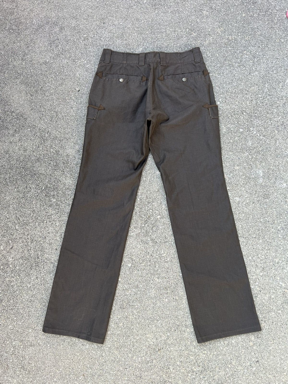 Matsuda Vintage MONSIEUR NICOLE Japan Waxed Westerner Pant Size US 30 / EU 46 - 2 Thumbnail