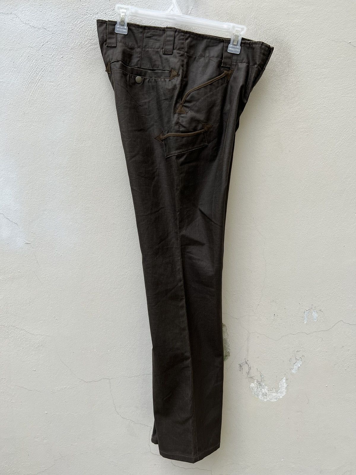 Matsuda Vintage MONSIEUR NICOLE Japan Waxed Westerner Pant Size US 30 / EU 46 - 15 Thumbnail