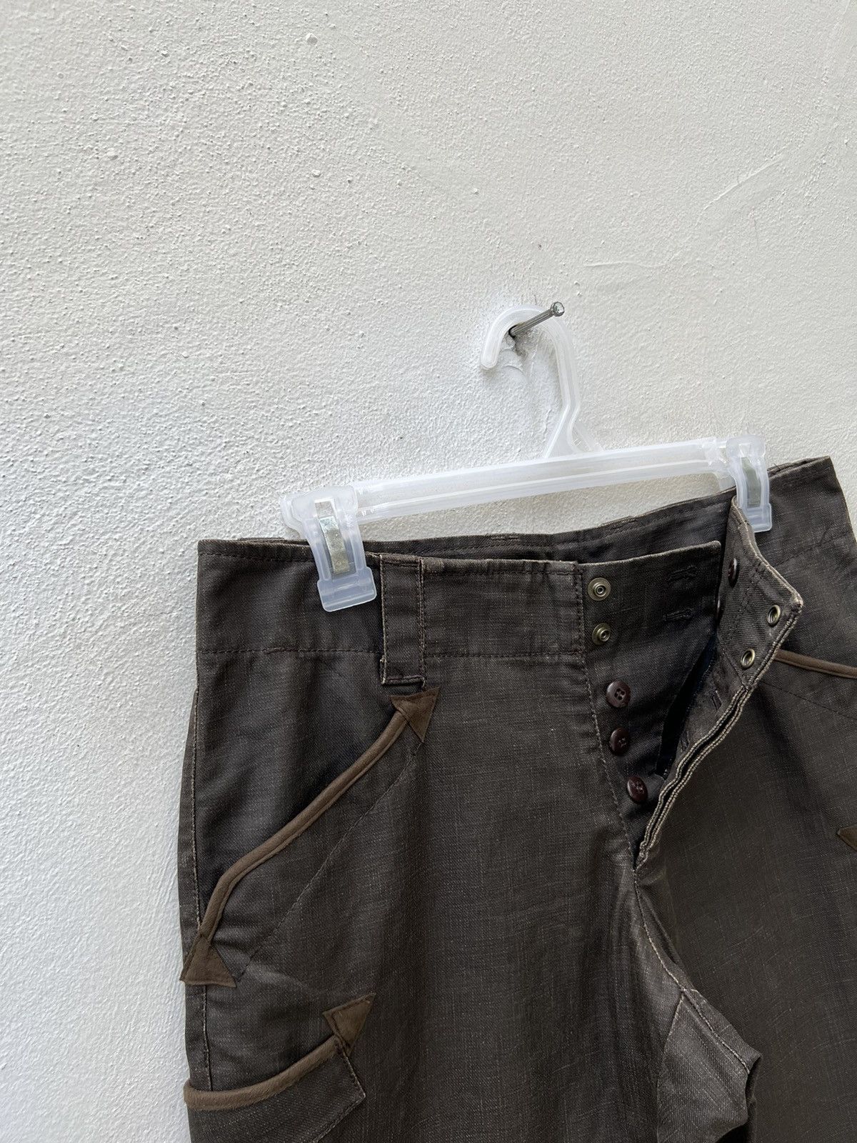 Matsuda Vintage MONSIEUR NICOLE Japan Waxed Westerner Pant Size US 30 / EU 46 - 5 Thumbnail