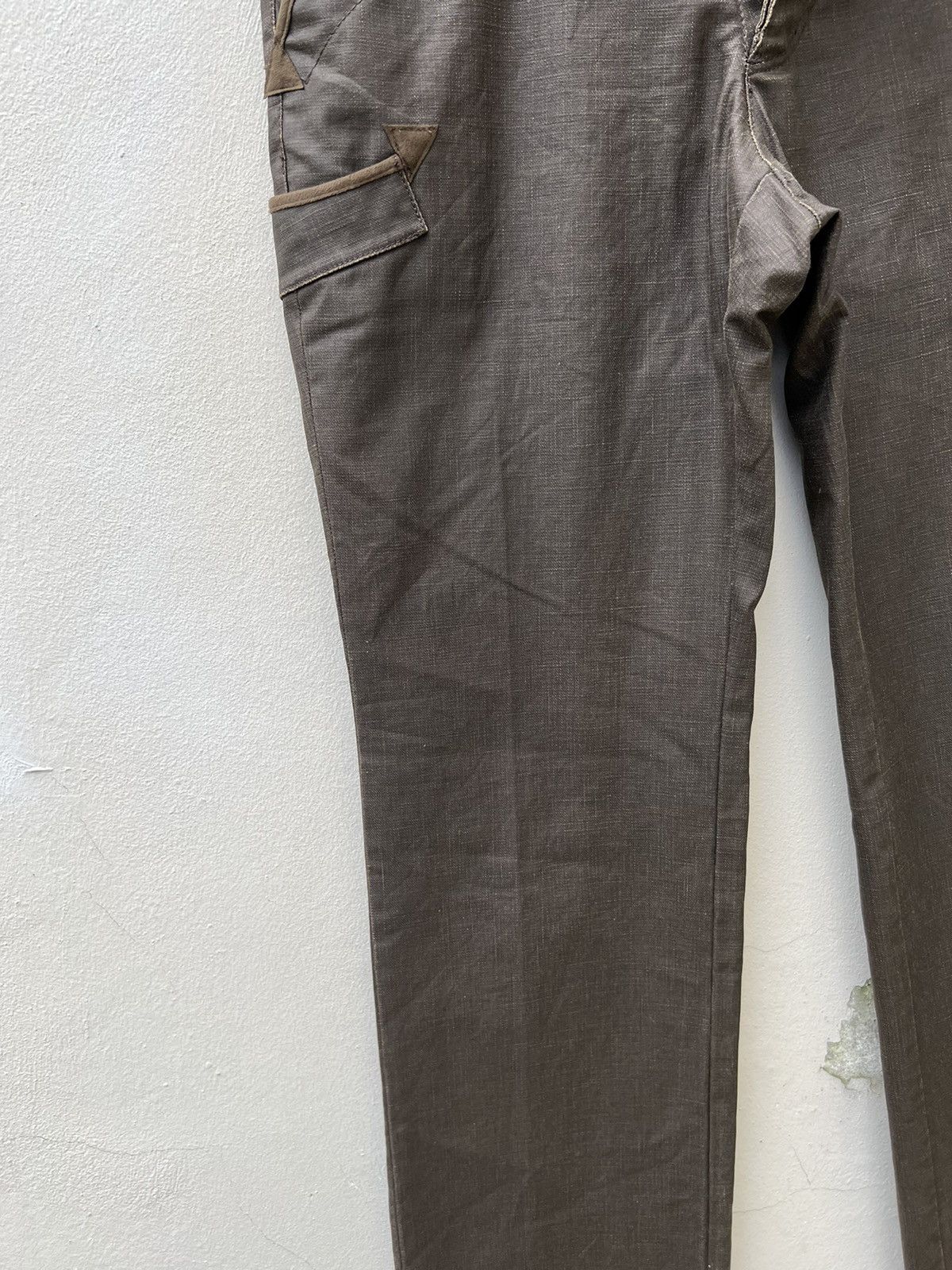 Matsuda Vintage MONSIEUR NICOLE Japan Waxed Westerner Pant Size US 30 / EU 46 - 6 Thumbnail