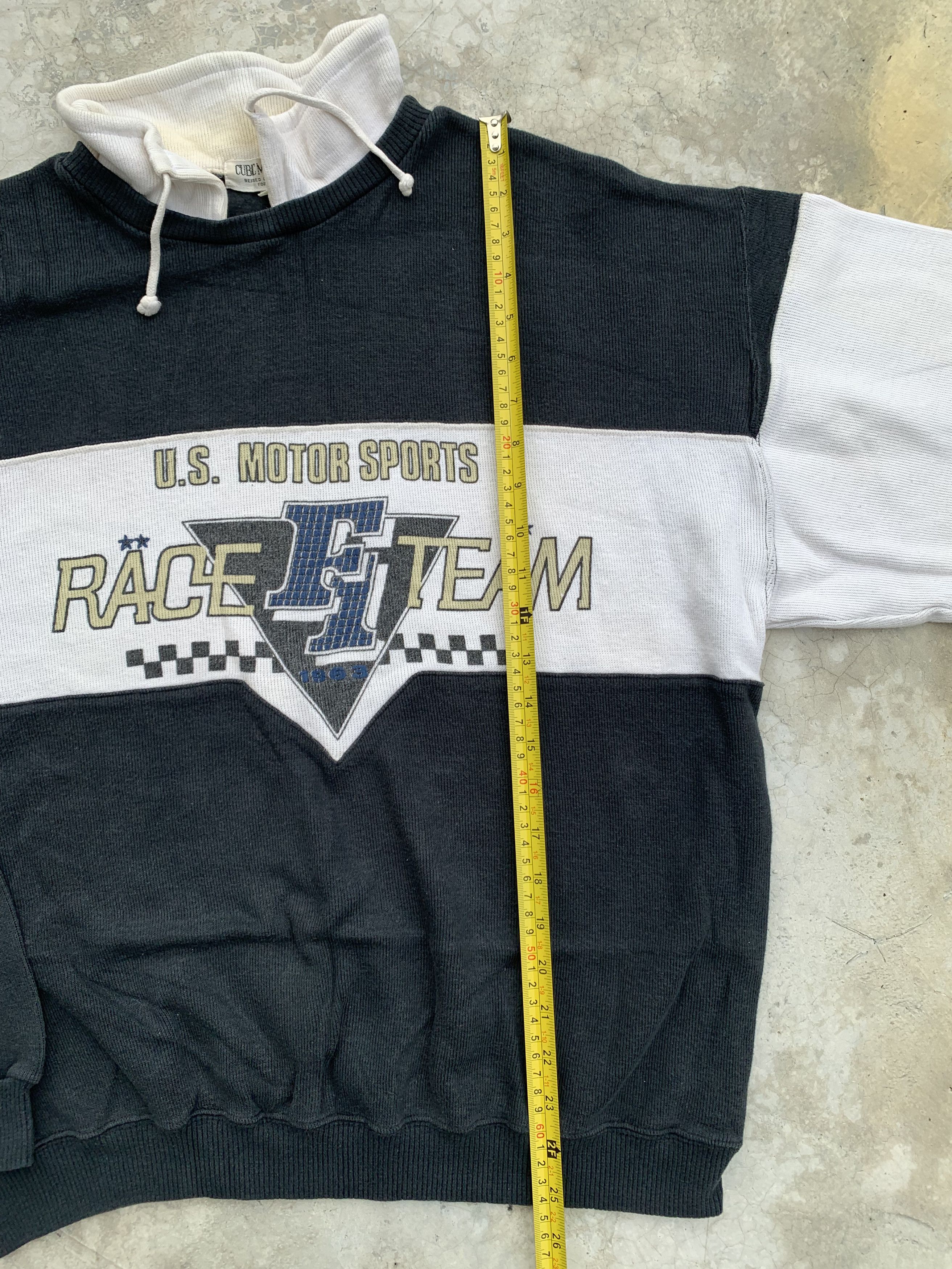 Japanese Brand Vintage Cubic US Motorsports F1 Race Team Logo Sweatshirt Size US M / EU 48-50 / 2 - 10 Thumbnail