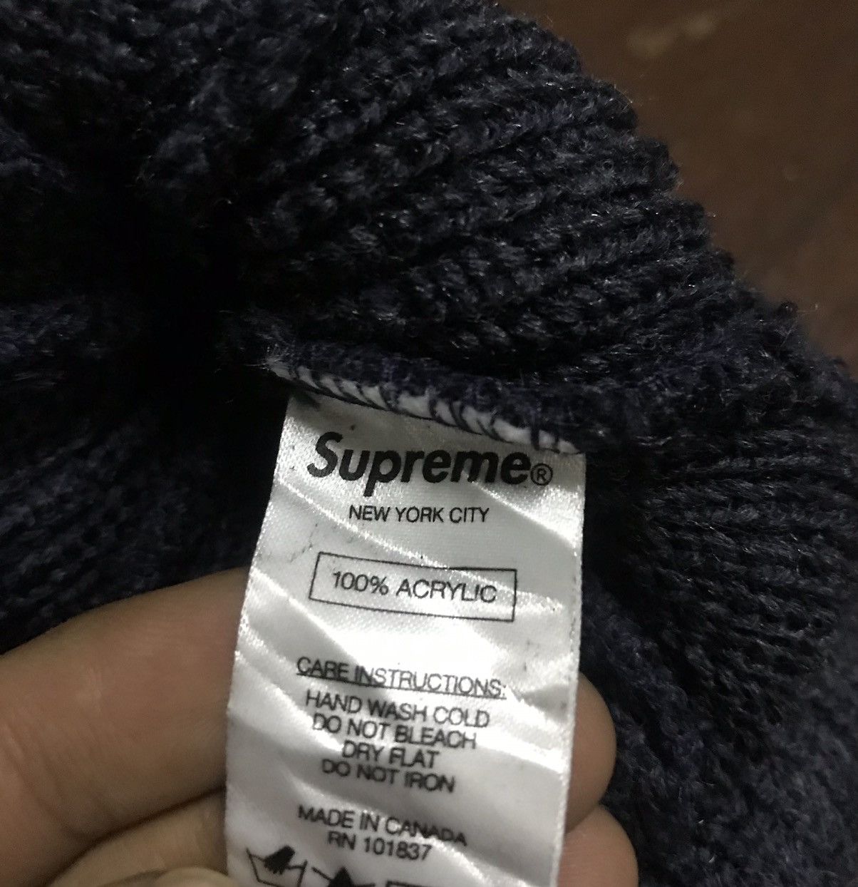 Supreme Supreme beanie hat spellout patches Size ONE SIZE - 4 Thumbnail